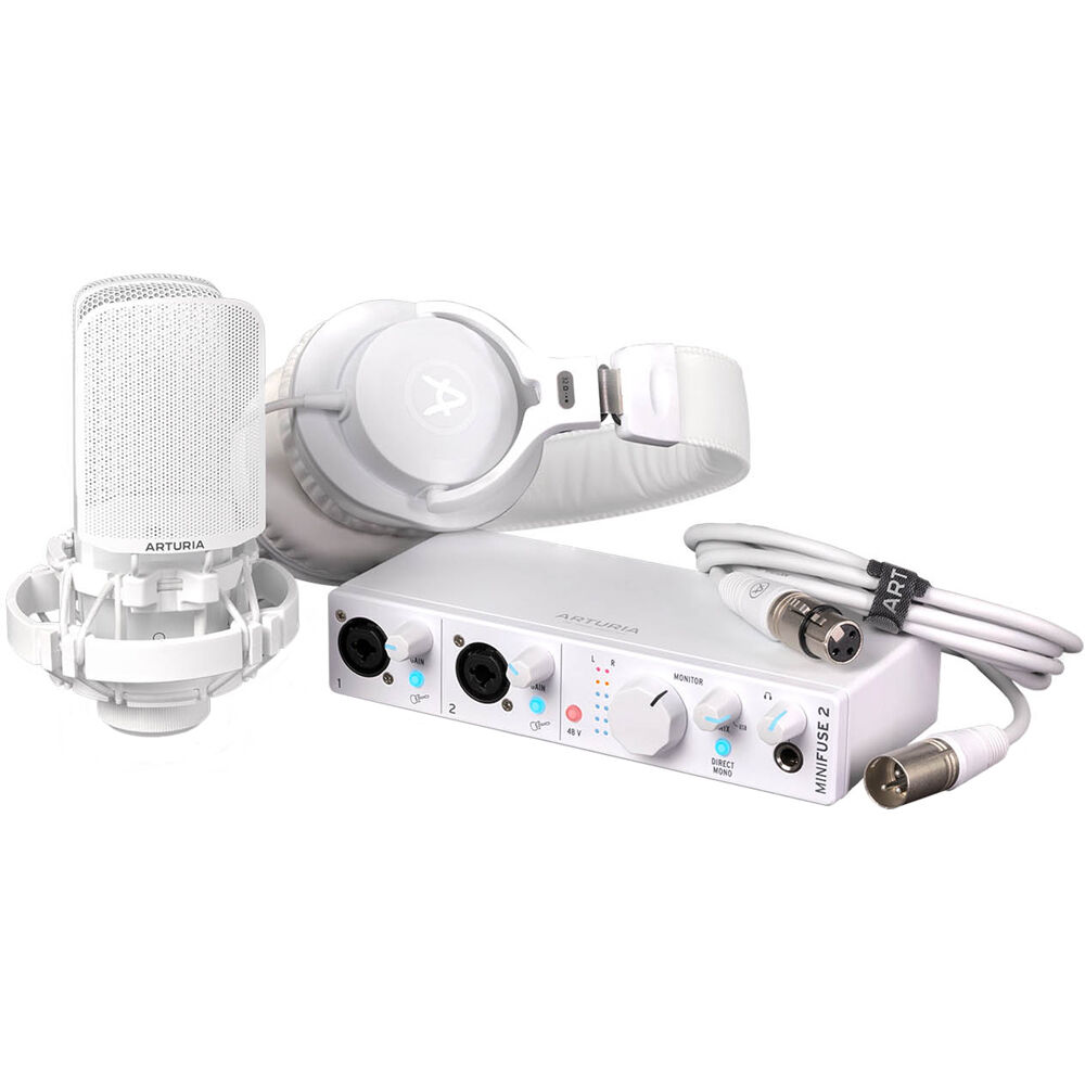 Arturia MiniFuse optagepakke (sort)