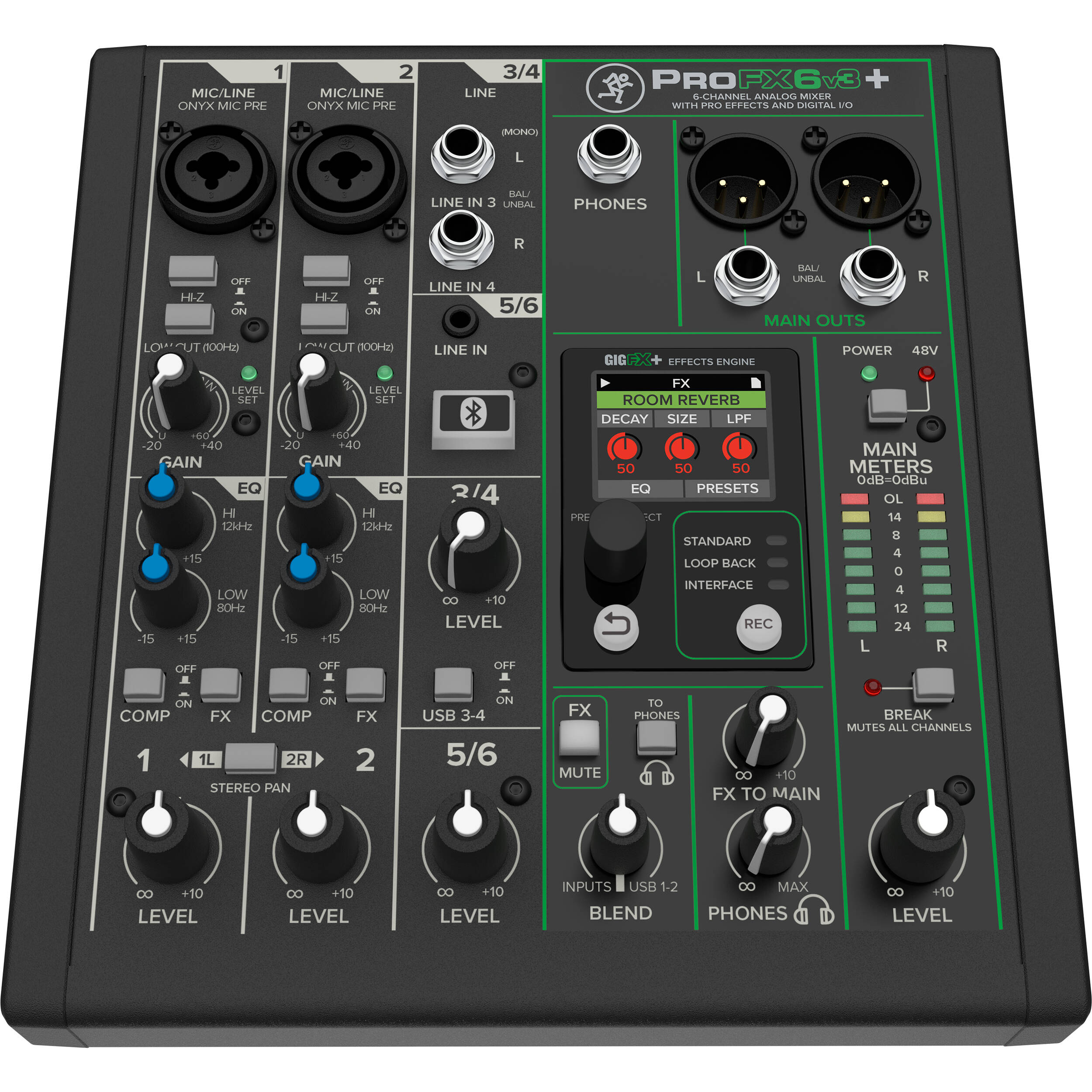 Mackie ProFX6v3+