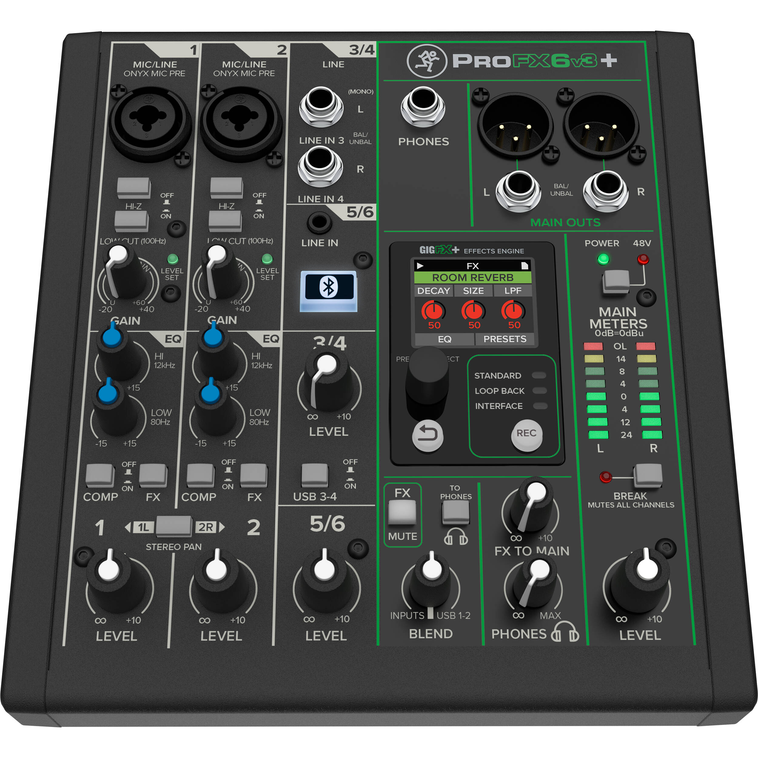 Mackie ProFX6v3+