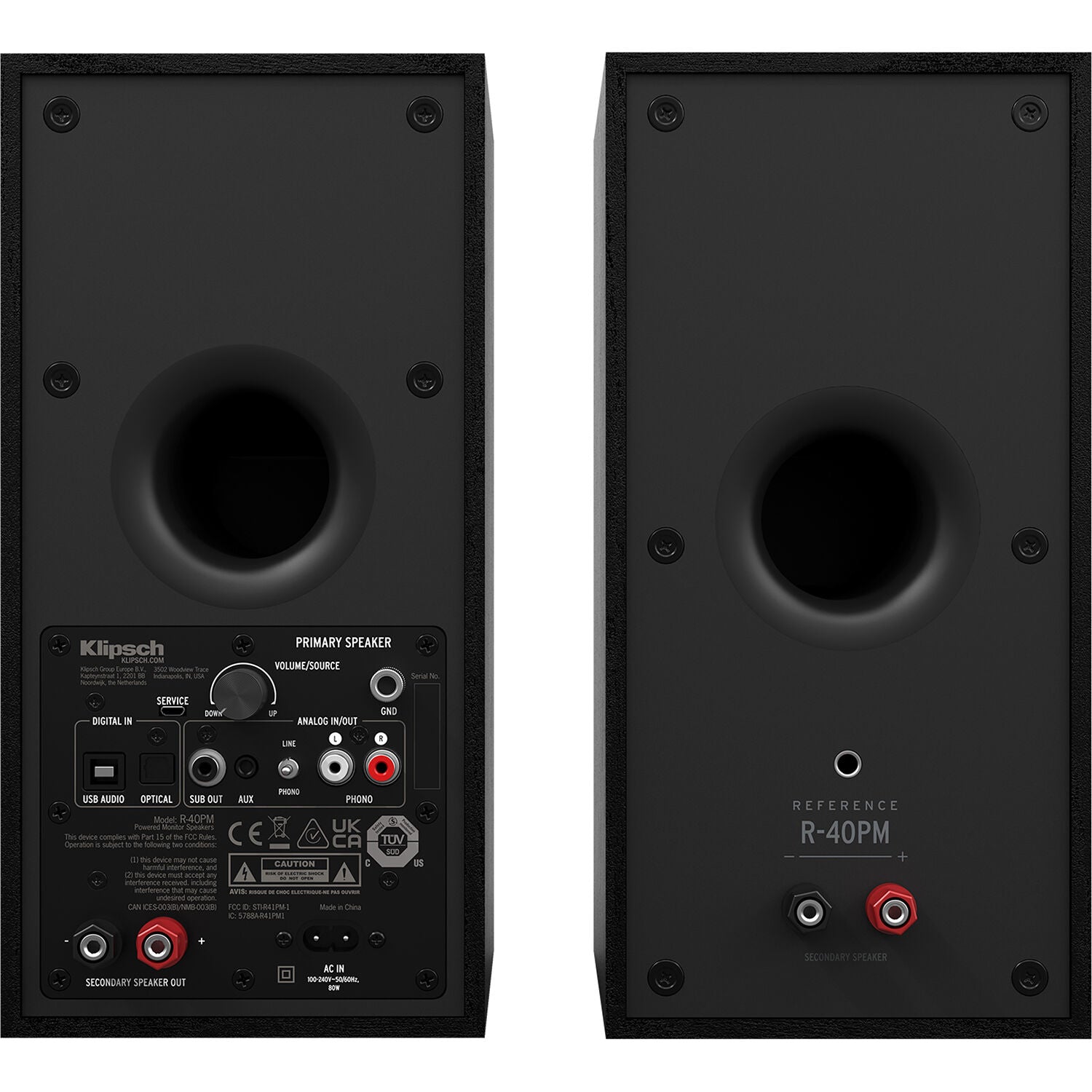 Klipsch R-40PM (Pair, Black)