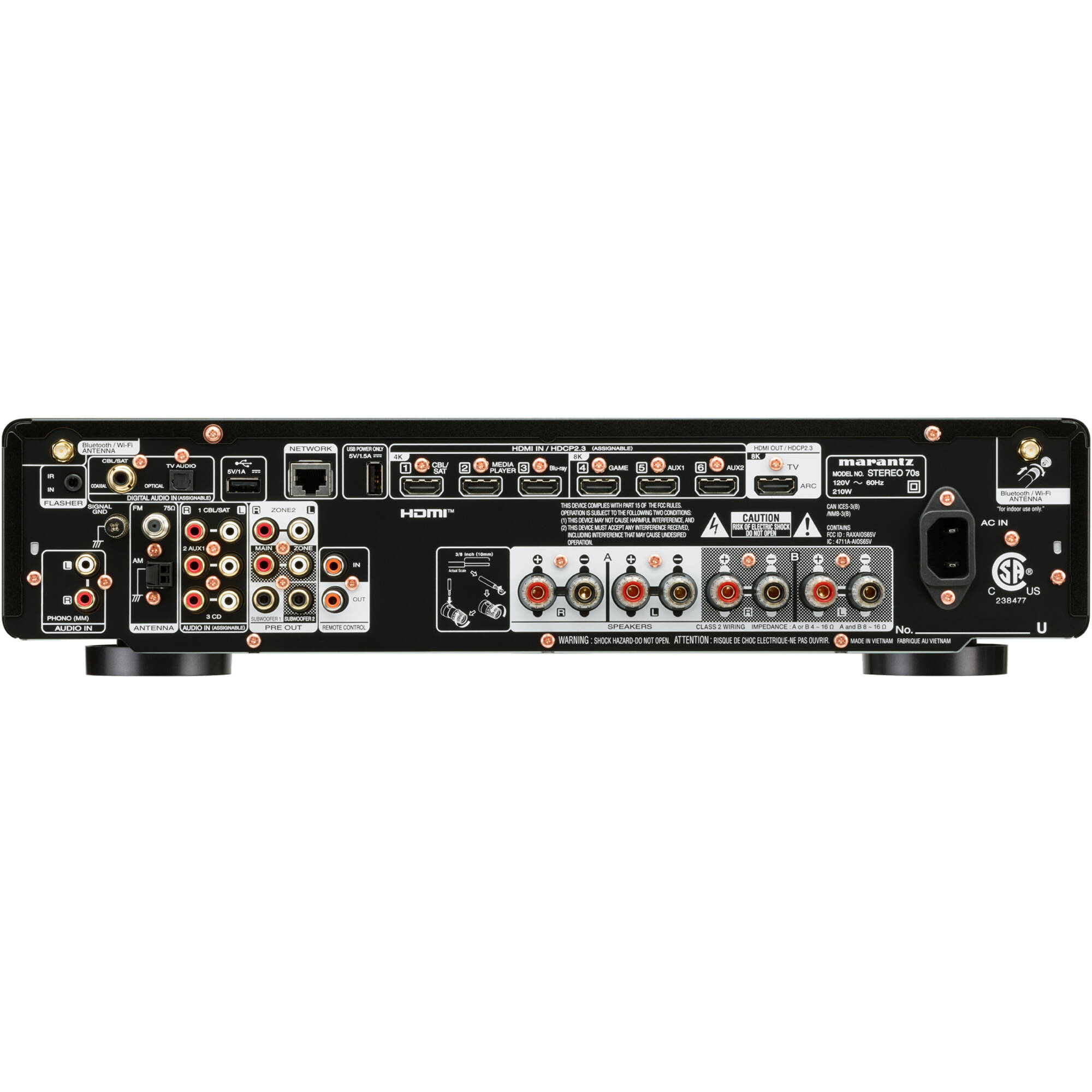 Marantz Stereo 70'erne (Sort)