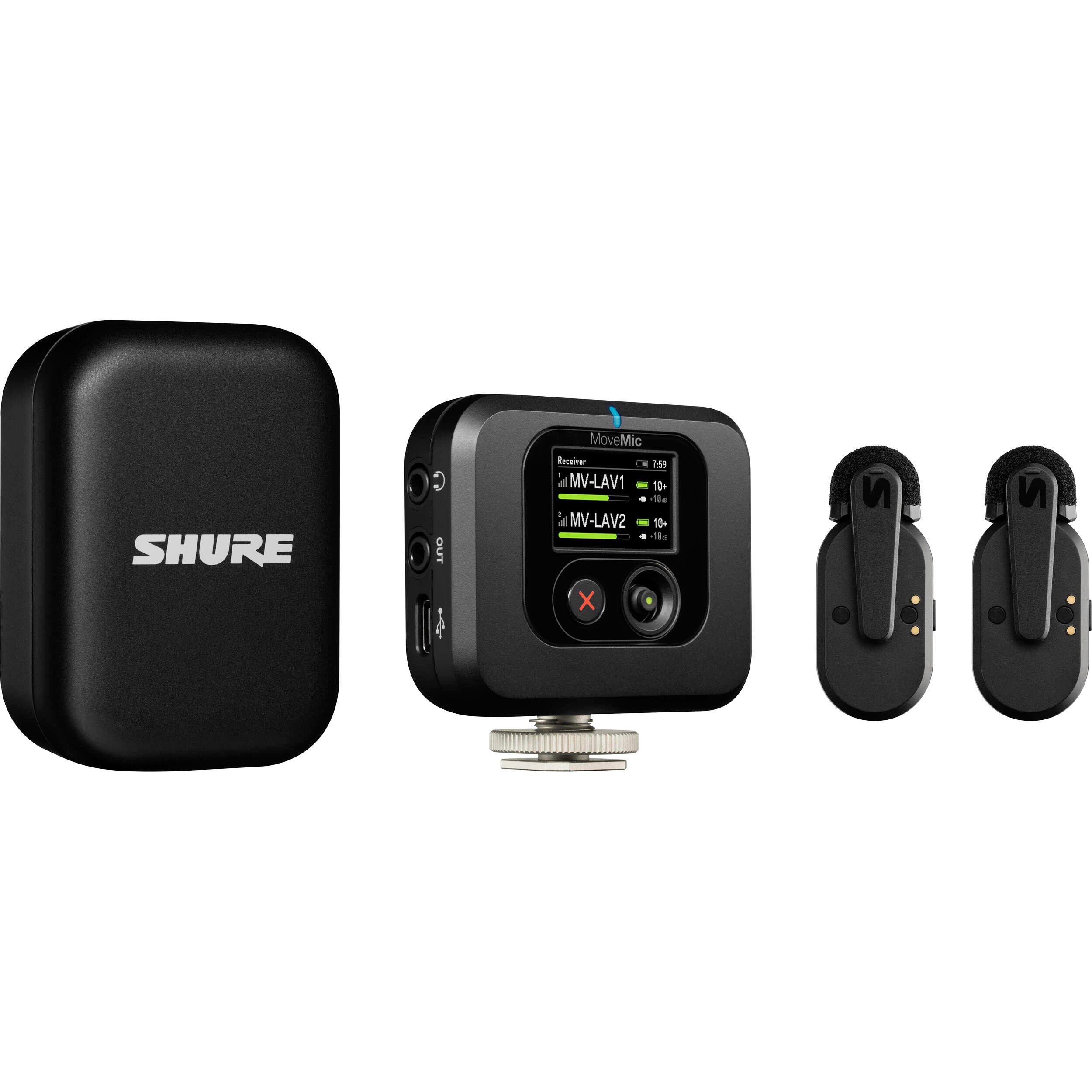 Shure MoveMic Two (modtagersæt)
