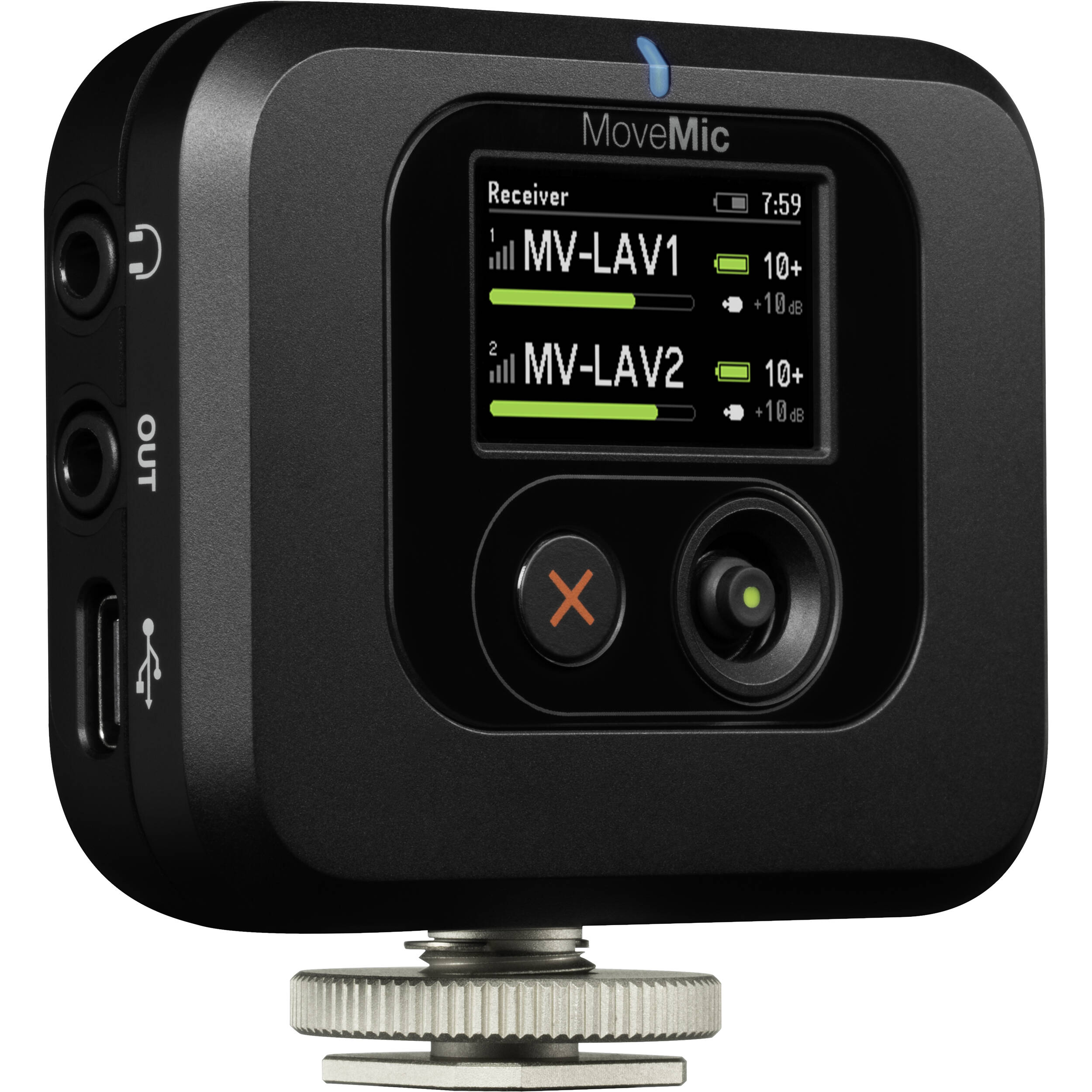 Shure MoveMic Two (modtagersæt)