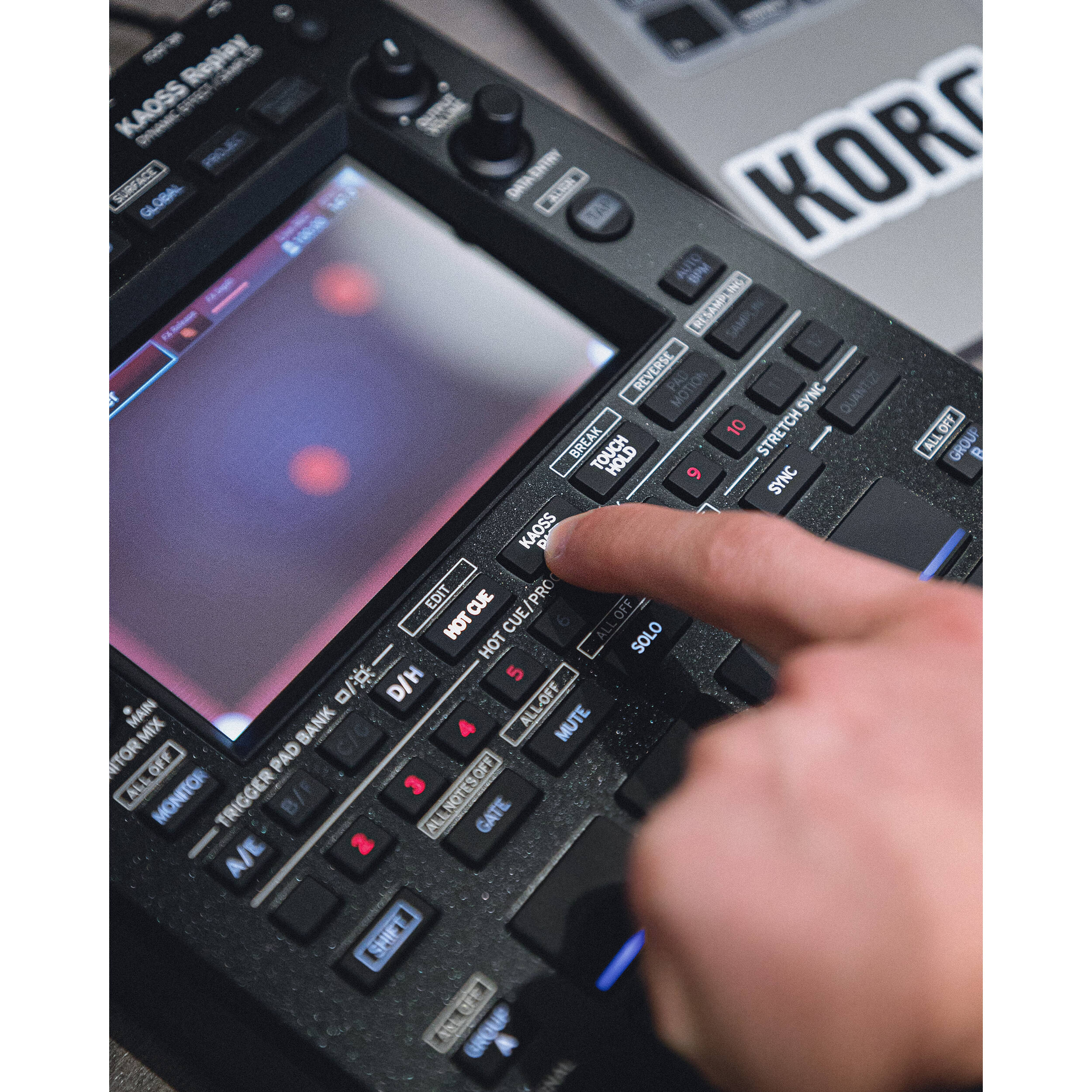 Korg Kaoss-genafspilning