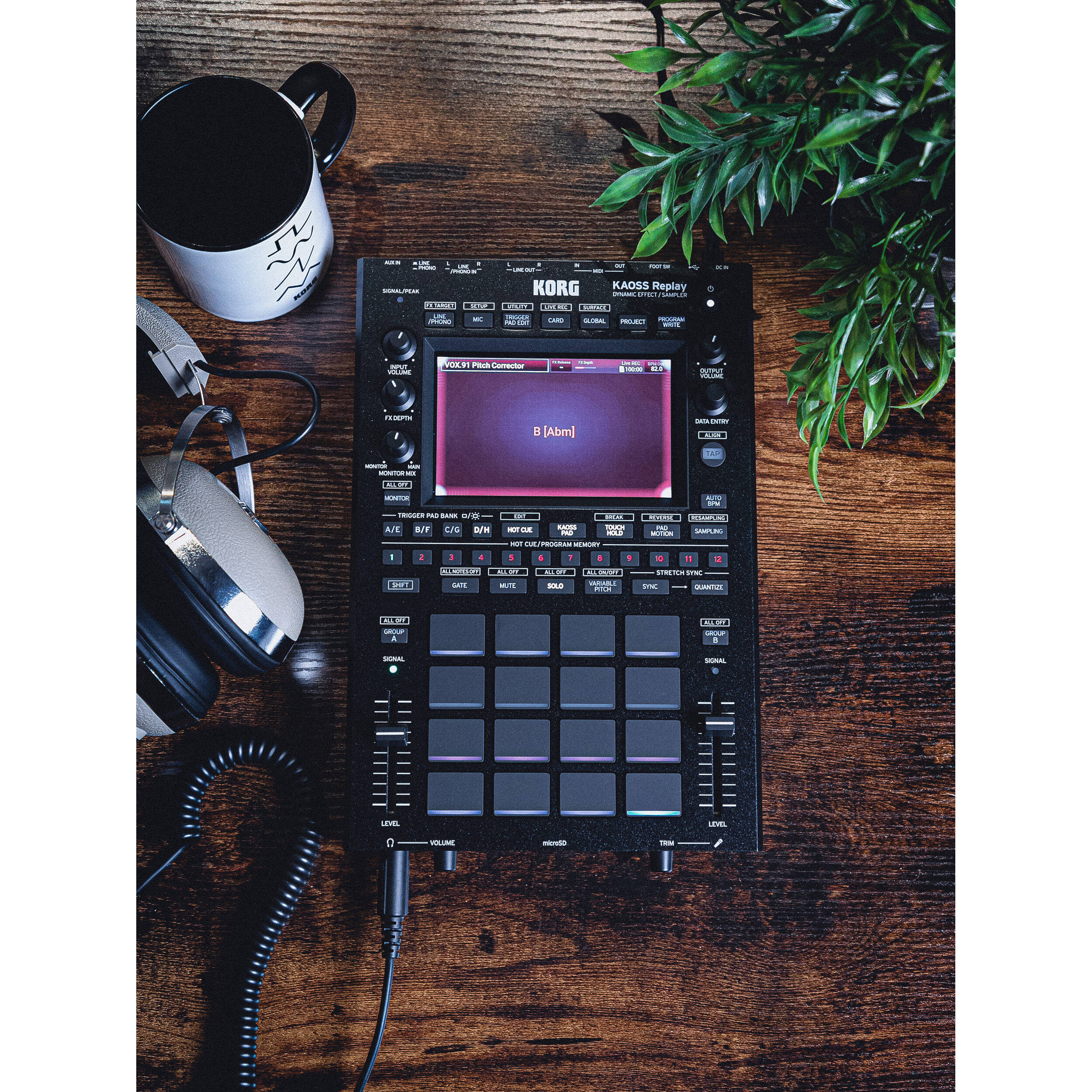 Korg Kaoss-genafspilning