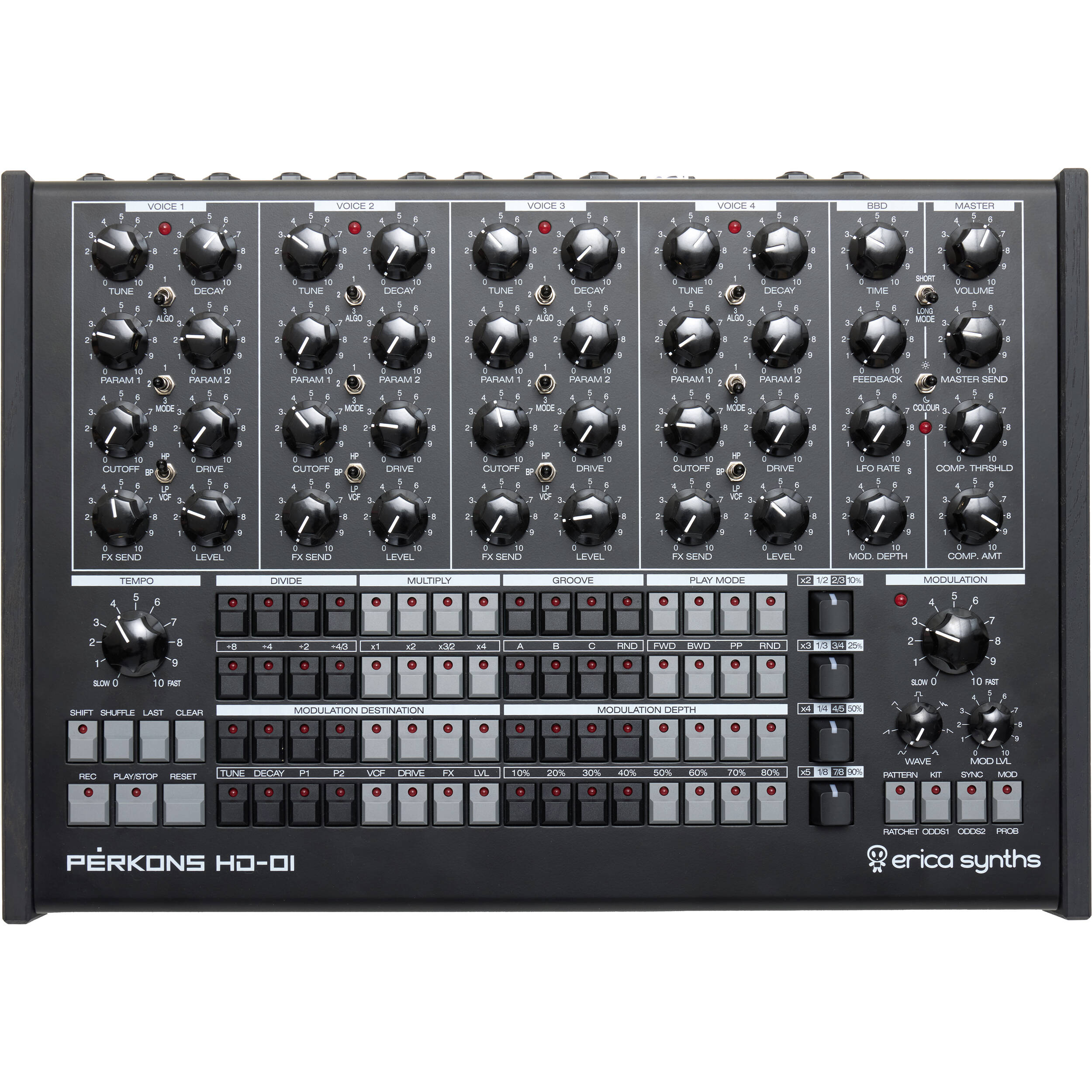Erica Synths Perkons HD-01 (Sort)