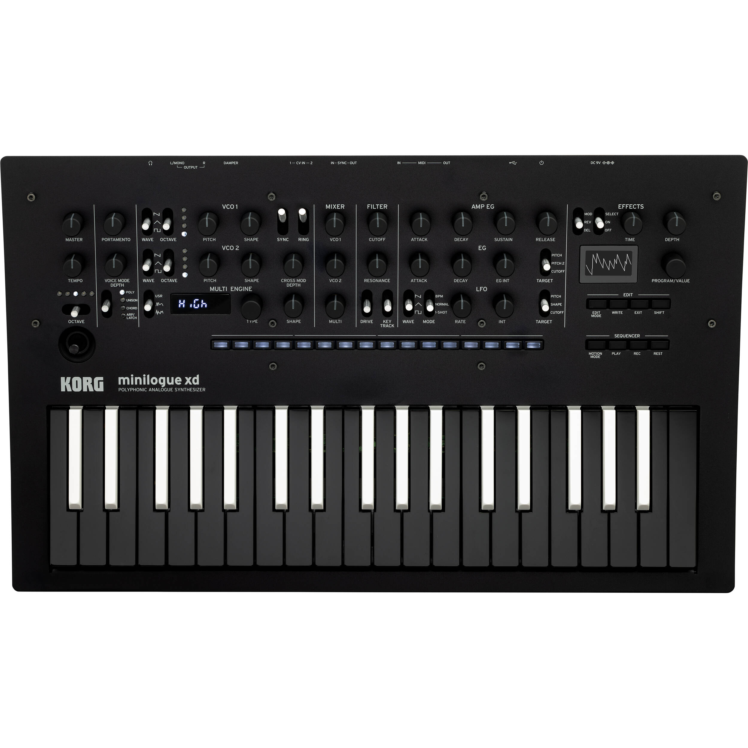 Korg Minilogue XD (Inverteret)