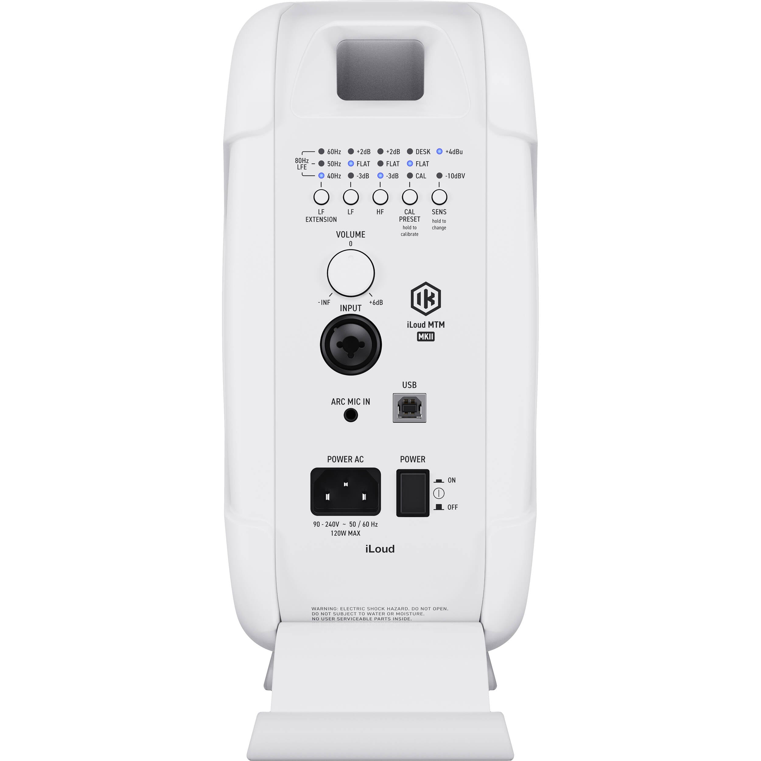 IK Multimedia iLoud MTM MK2 (par, hvid)