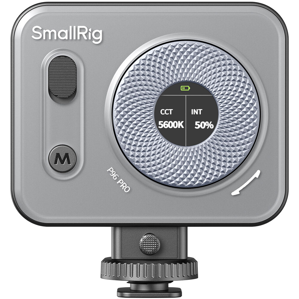 SmallRig Vibe P96 Pro Mini LED-videolampe (sort, 4660)