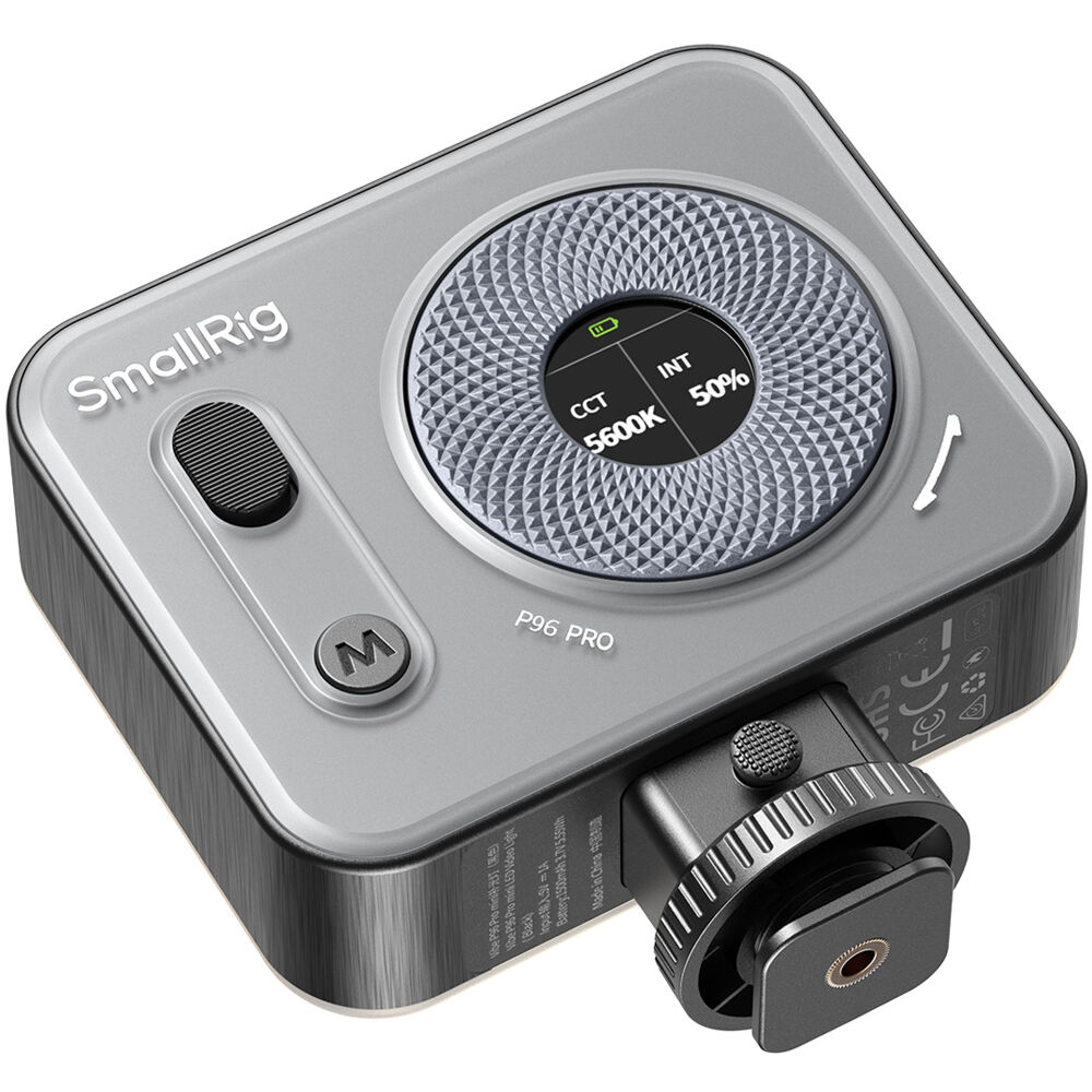 SmallRig Vibe P96 Pro Mini LED-videolampe (sort, 4660)