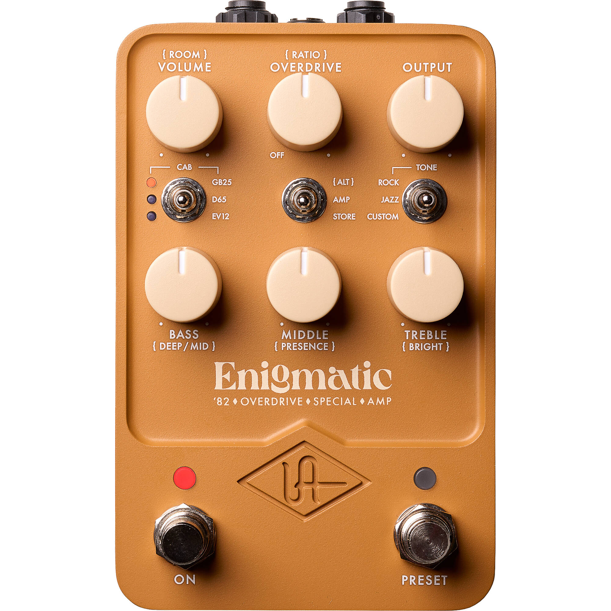 Universal Audio UAFX Enigmatic '82 Overdrive Specialforstærker