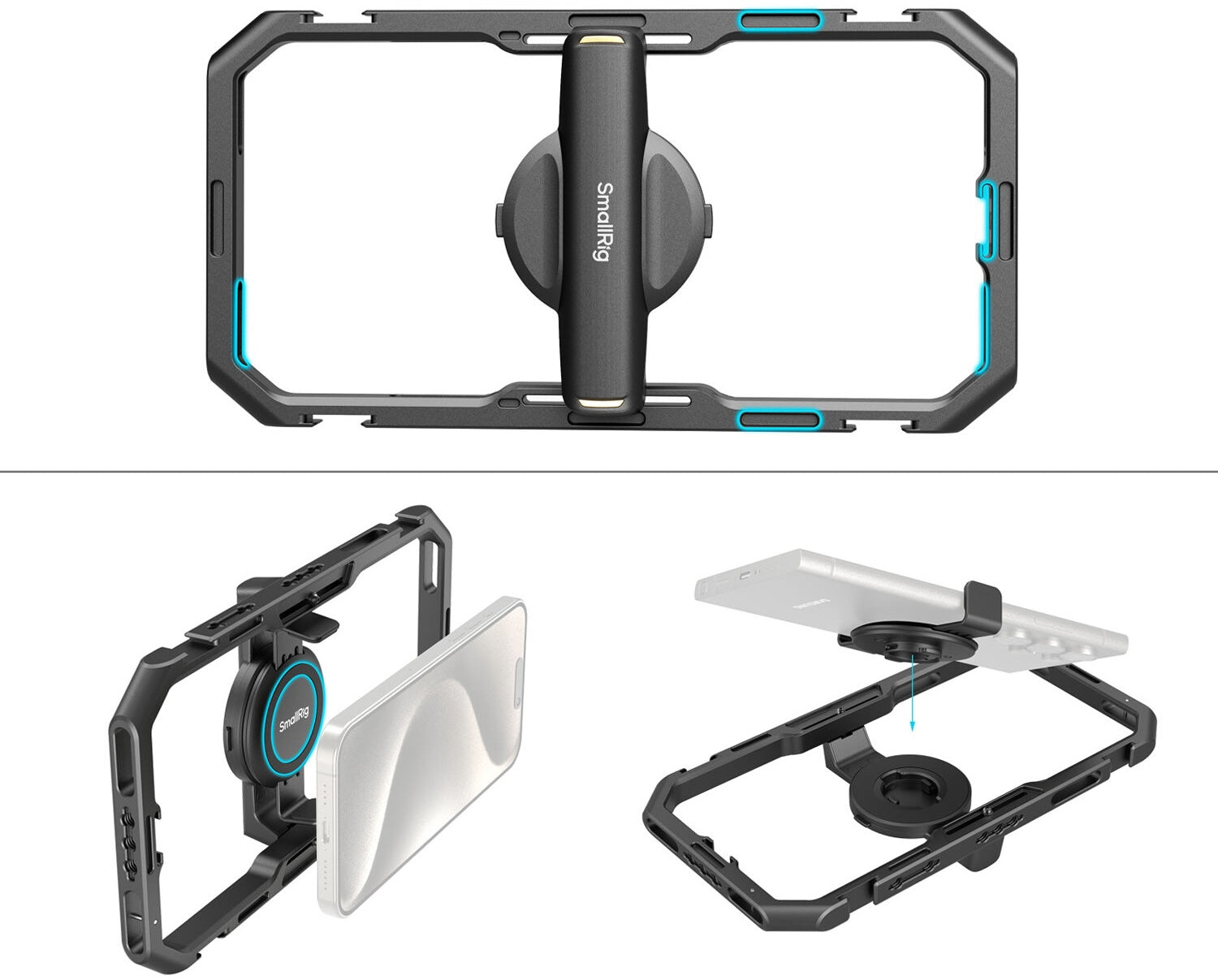 SmallRig Alt-i-et videosæt til smartphone-skabere (Quick Pro Edition)