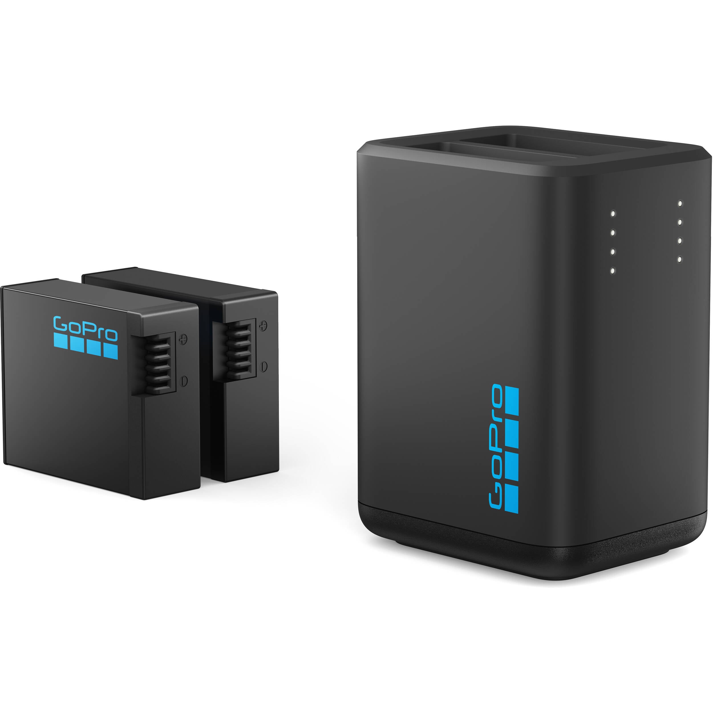 GoPro dobbelt batterioplader (til HERO13 Black, +2 Enduro-batterier inkluderet)