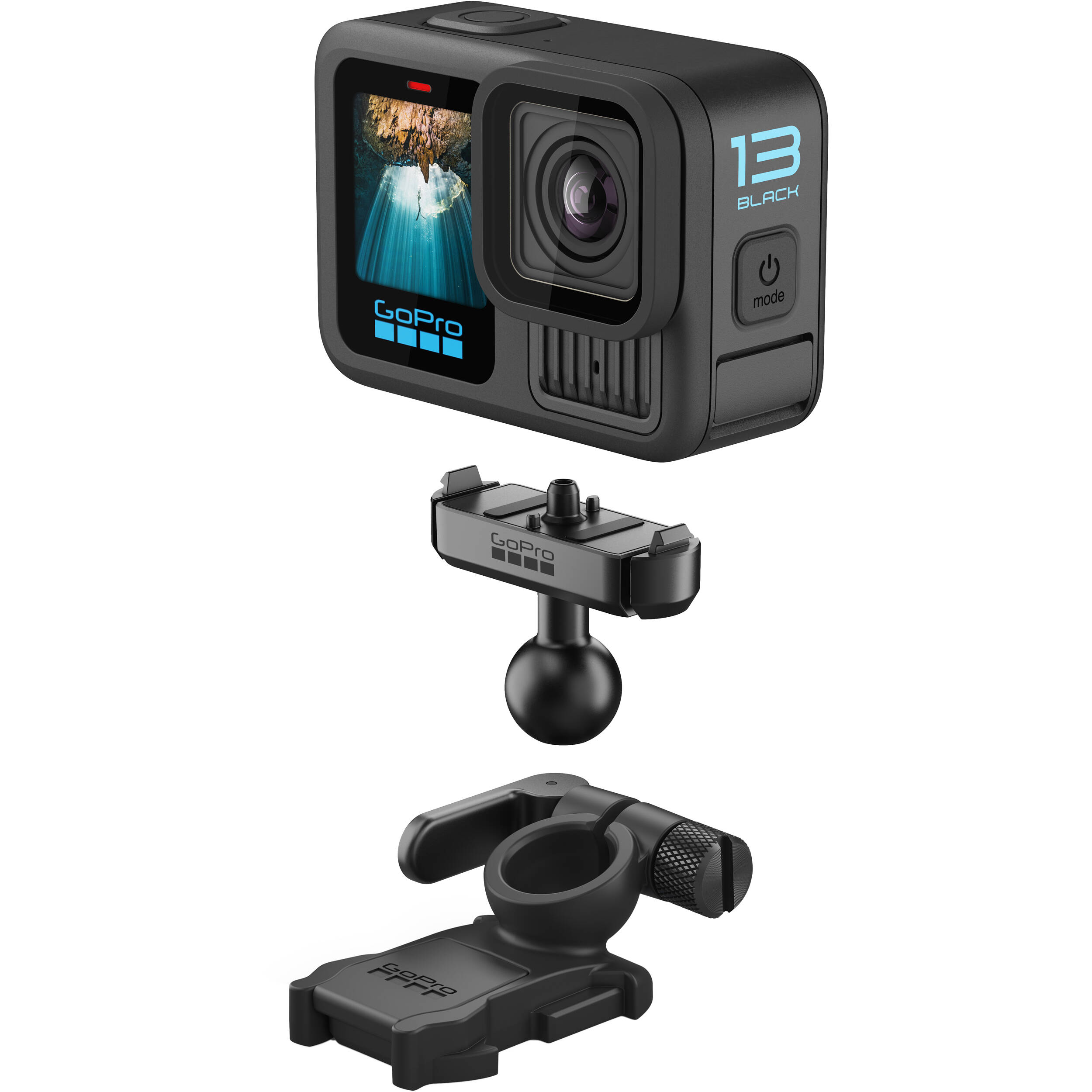 GoPro magnetisk låsekugleledsbeslag