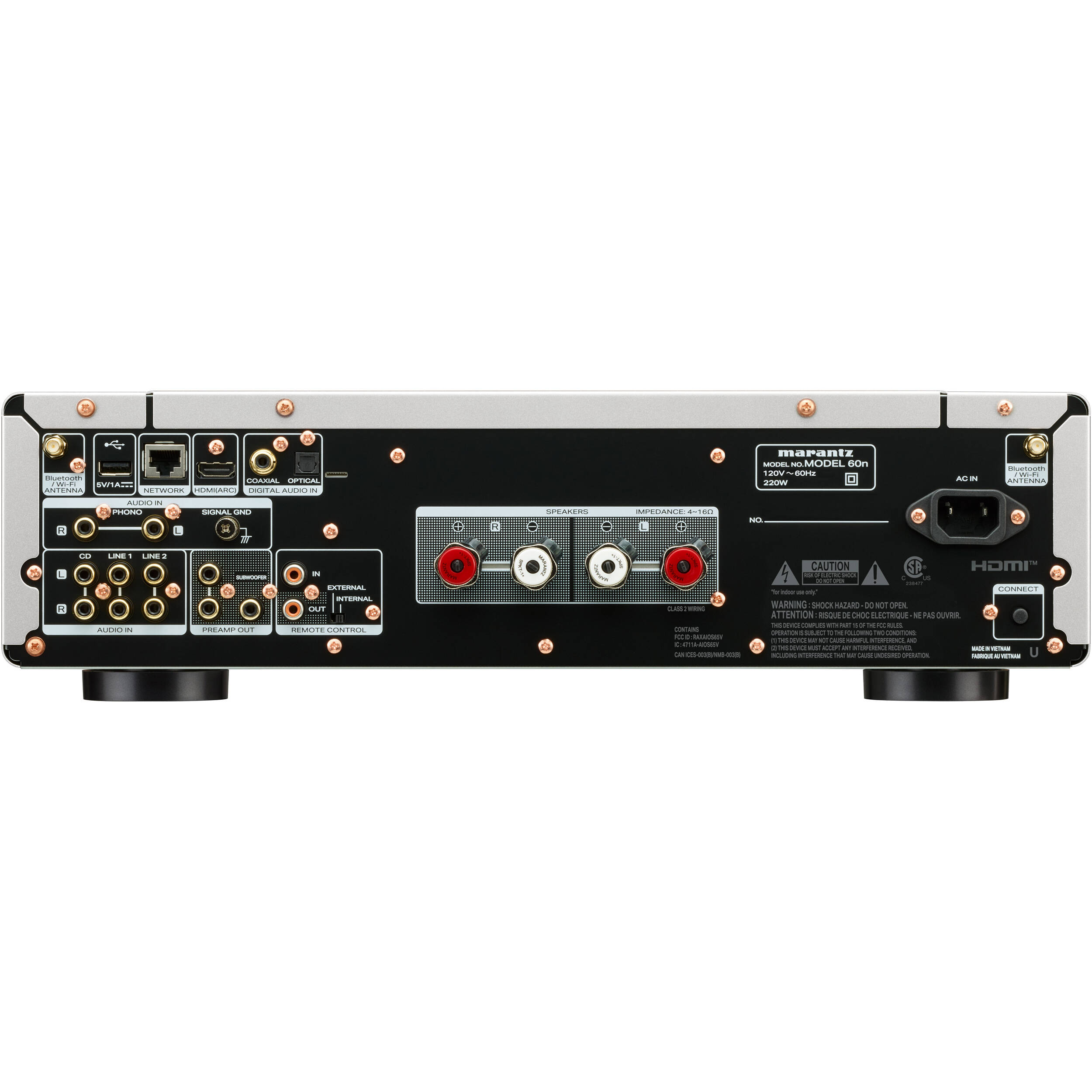 Marantz MODEL 60n (Sølv Guld)