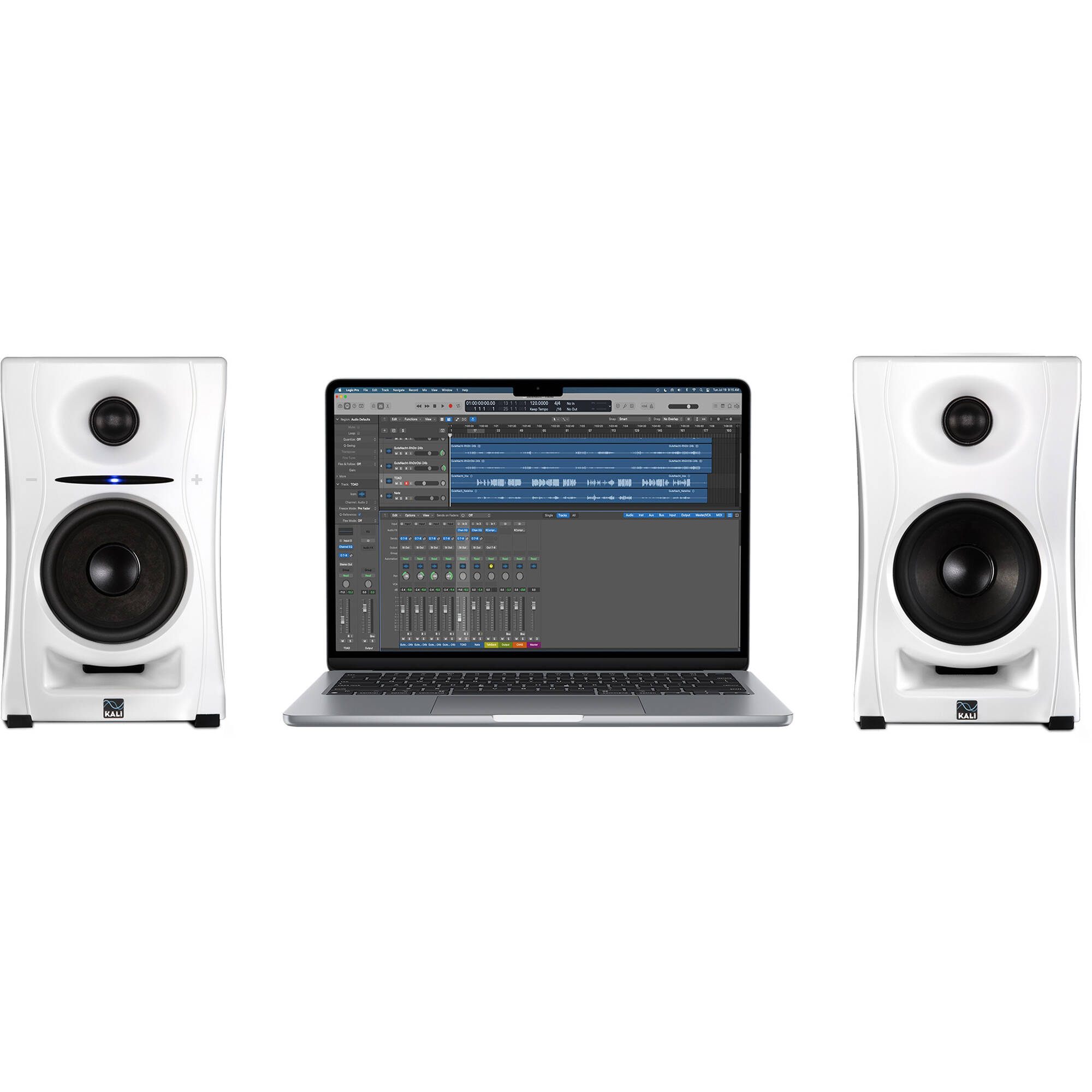 Kali Audio LP-UNF (Hvid, Par)