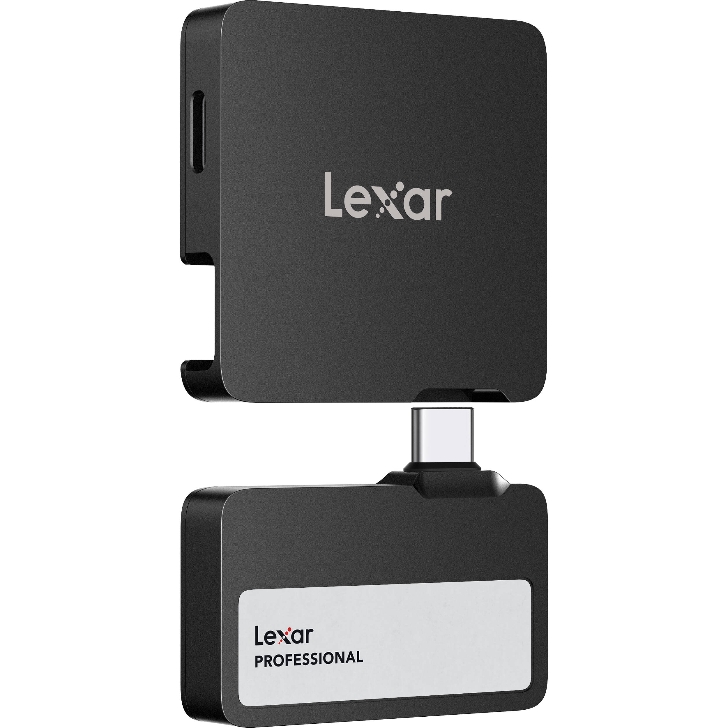 Lexar Go bærbar SSD 1TB (med hub)