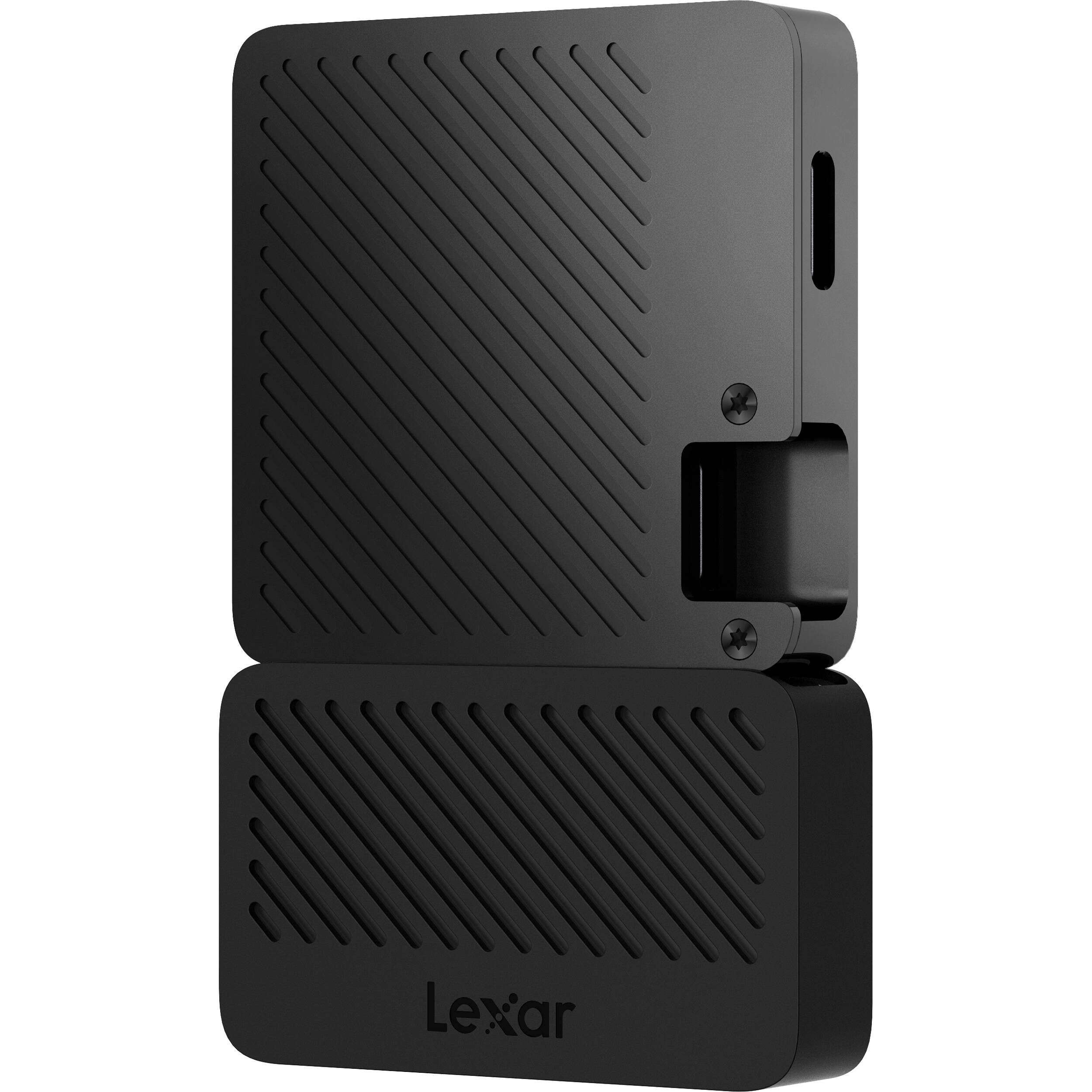 Lexar Go bærbar SSD 1TB (med hub)