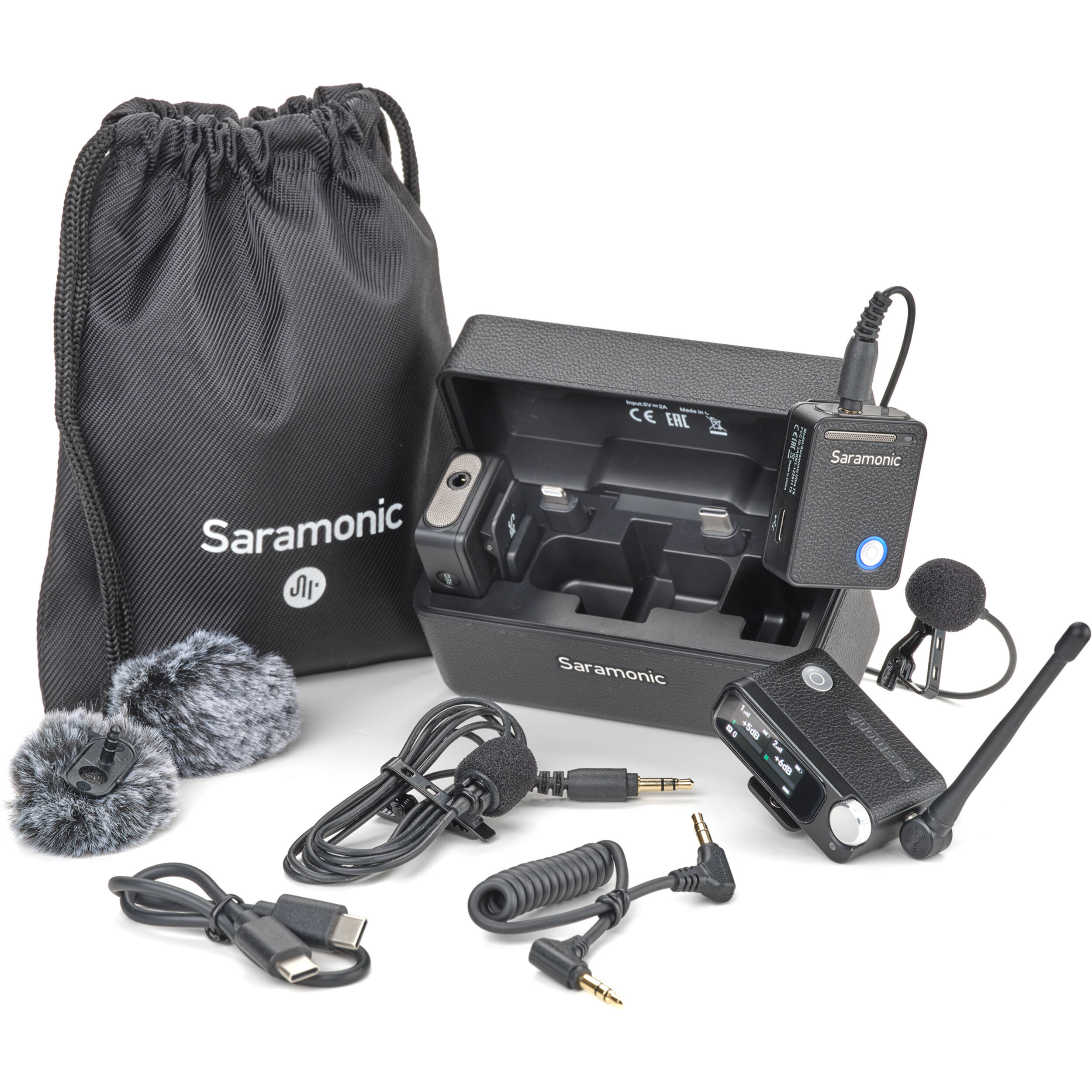 Saramonic Ultra (sort, inklusive lavaliermikrofoner)