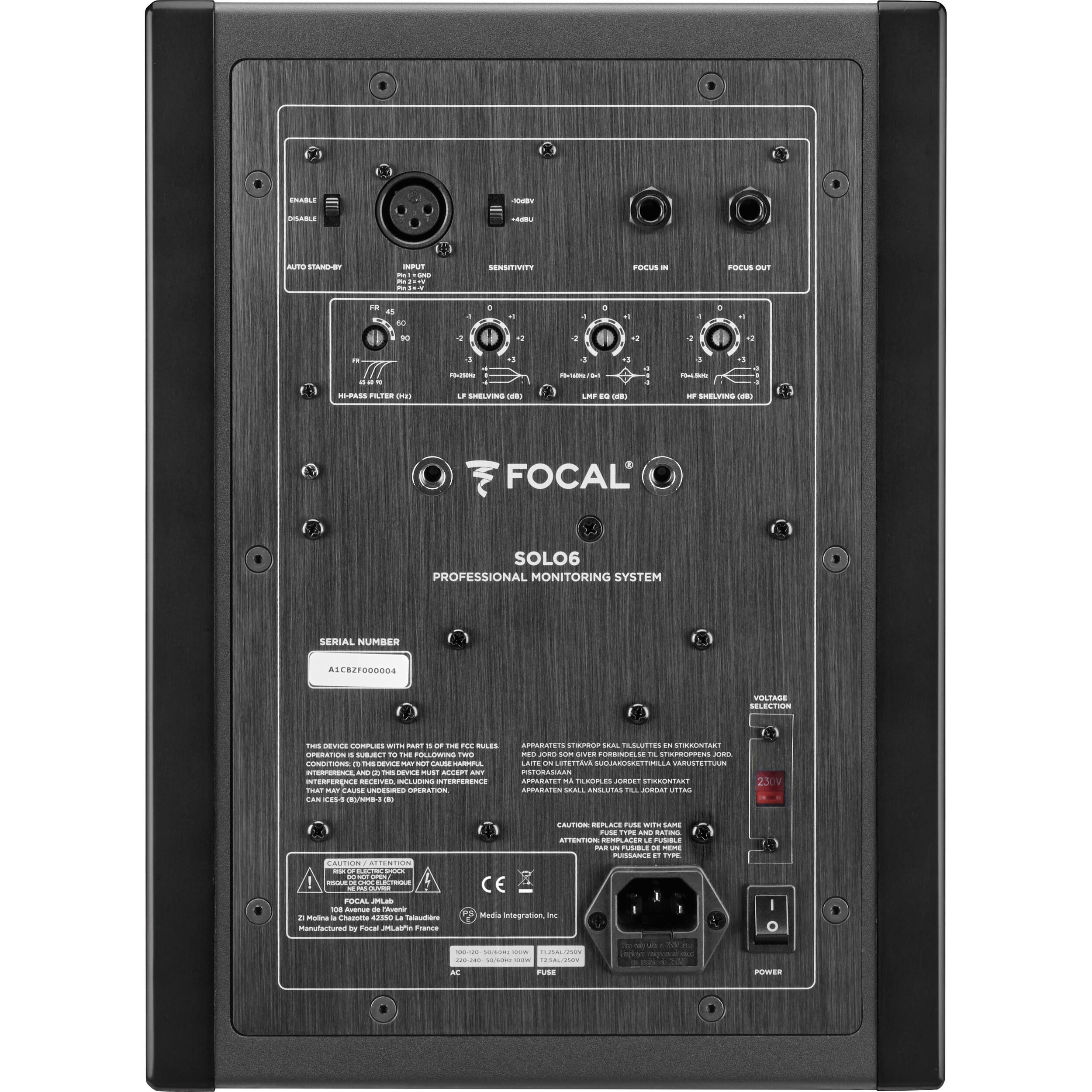 Focal Solo6 (Sort)