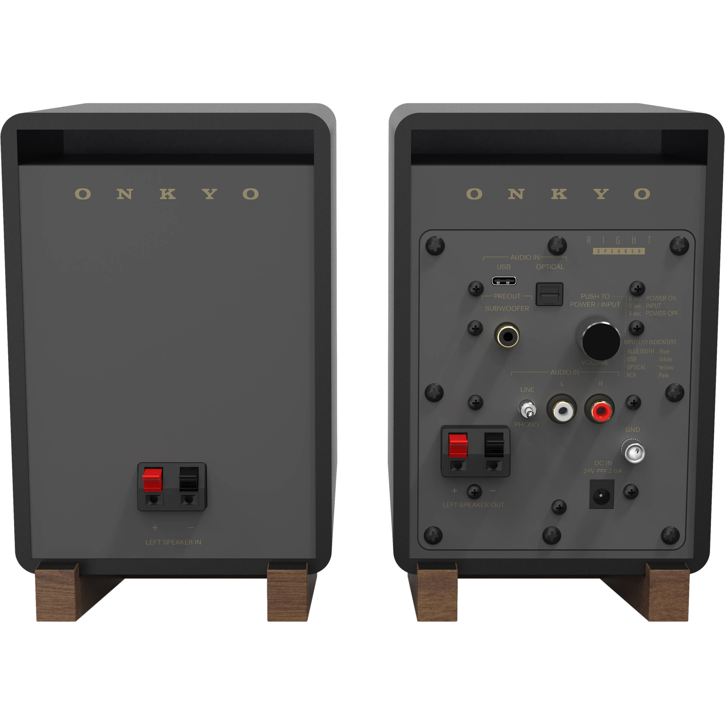 Onkyo GX-10DB (Sort, Par)