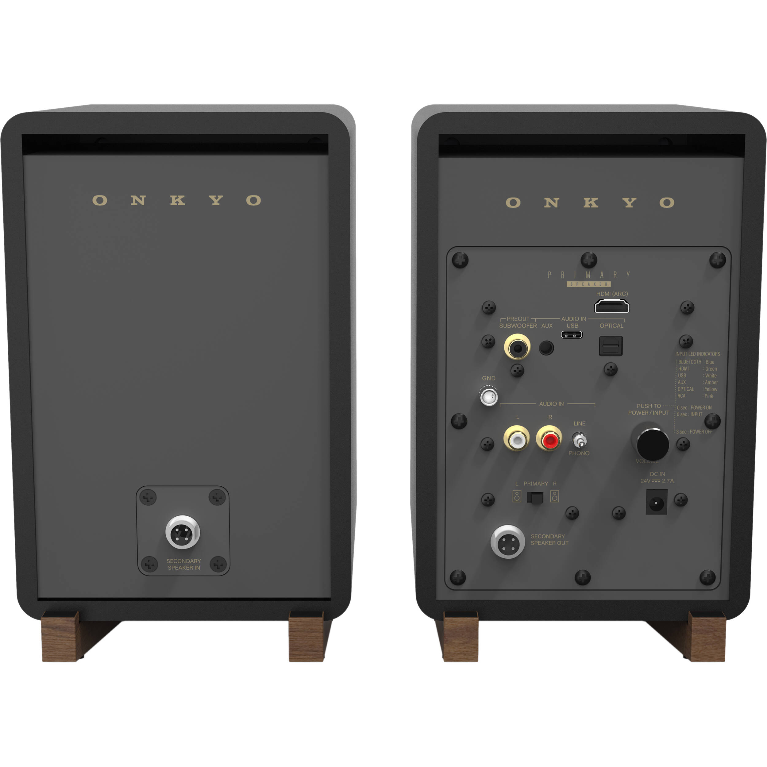 Onkyo GX-30ARC (Sort, Par)