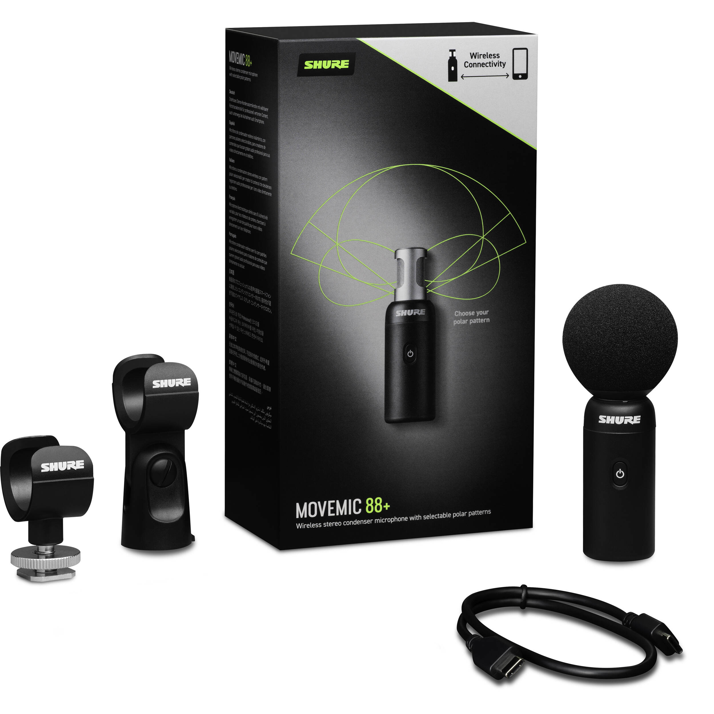 Shure MoveMic 88+ modtagersæt