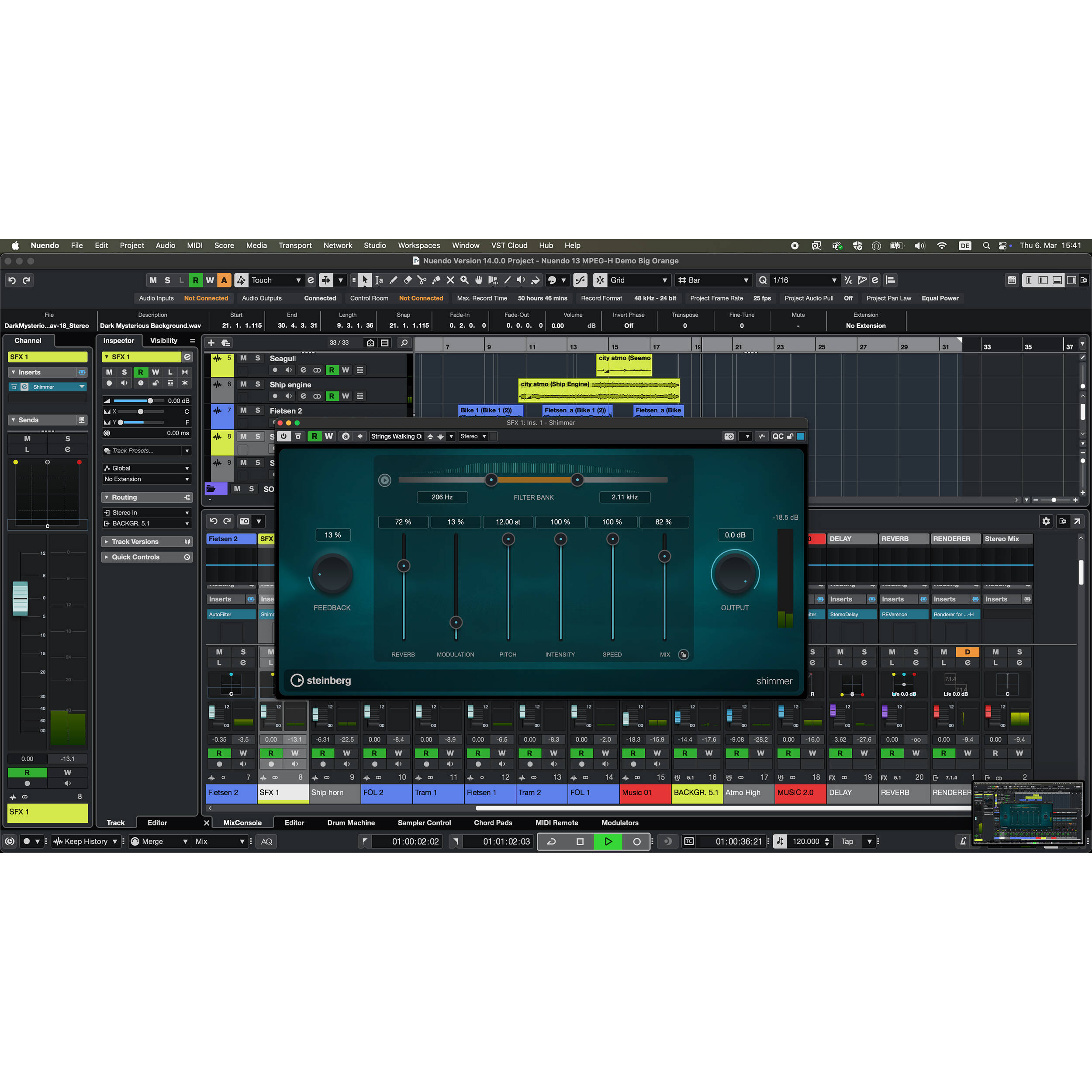 Steinberg Nuendo 14 (Education Version)