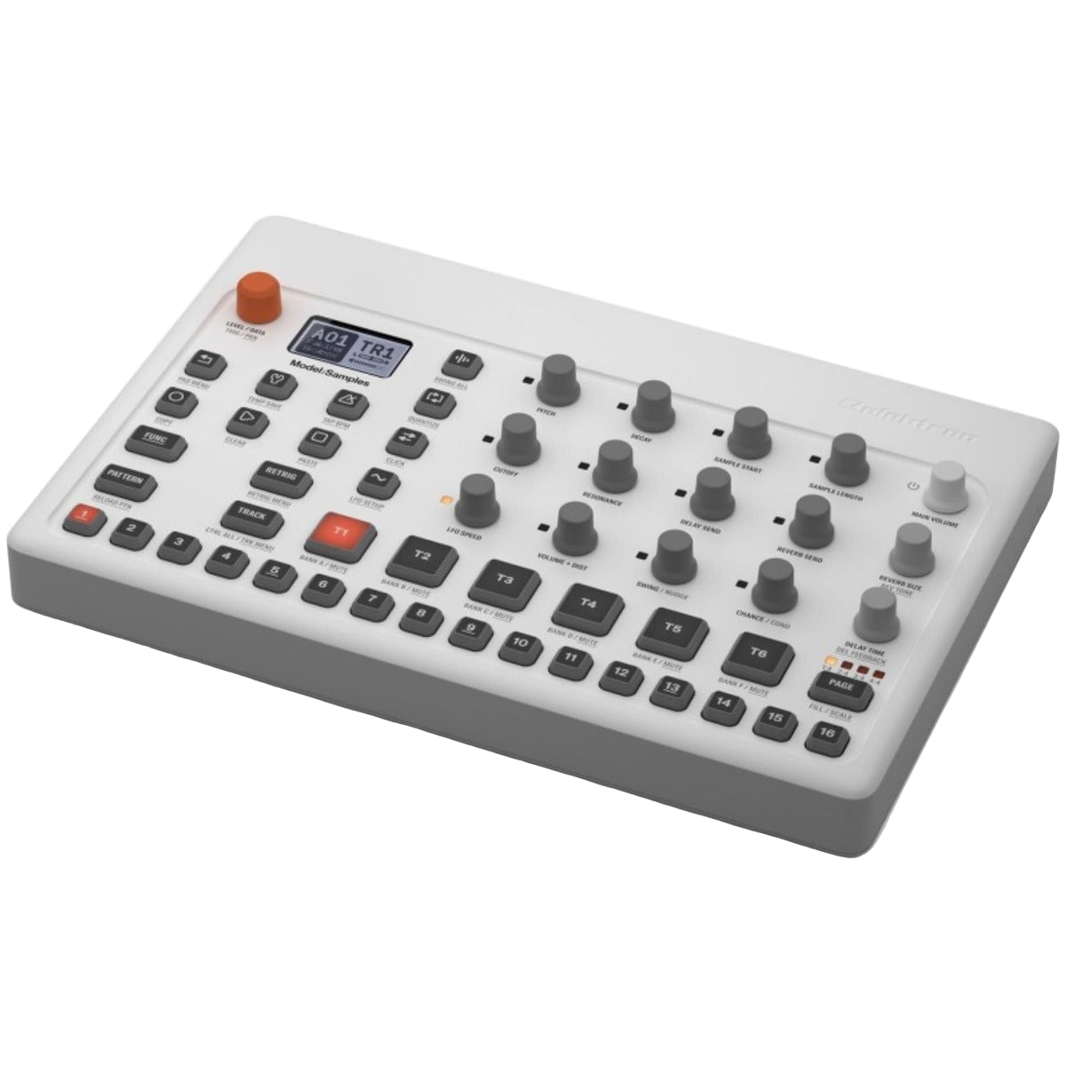 Elektronmodel: Prøver