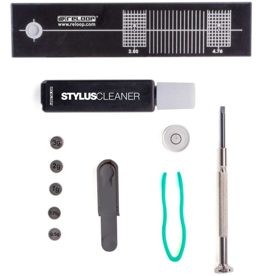 Reloop Pladespiller Cartridge Mount & Gauge Sæt