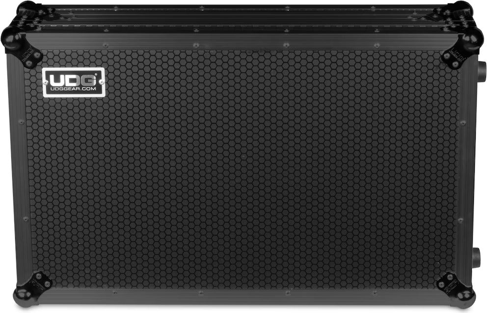 UDG Ultimate Flight Case Pioneer DDJ-REV7 Sort Plus (Laptophylde + Hjul, U91077BL)