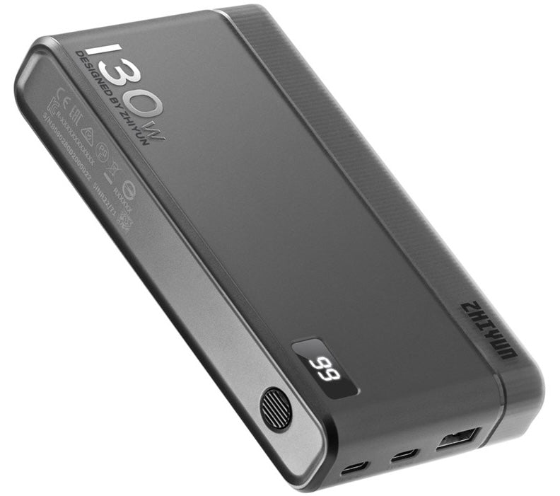 Zhiyun Molus Power Bank Combo (130W, Black)