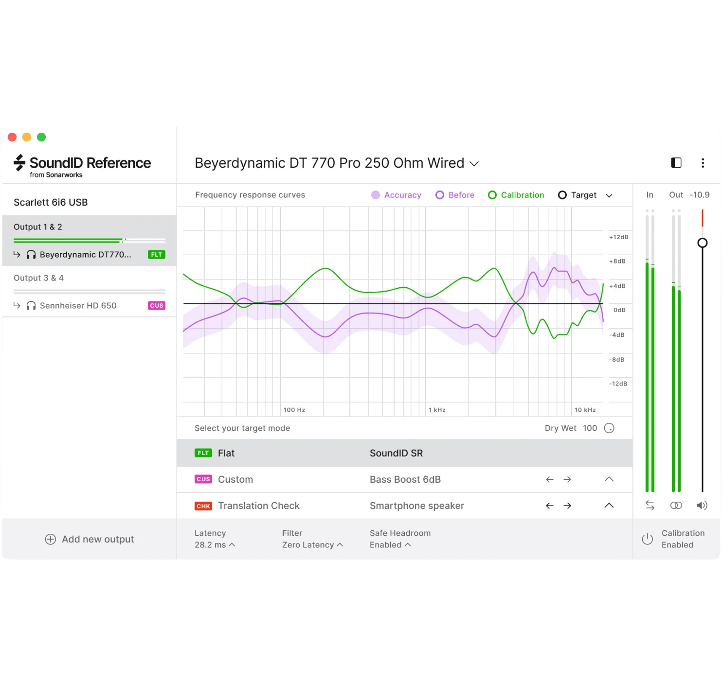 Sonarworks SoundID-reference til hovedtelefoner