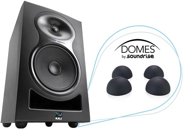 Soundrise DOMES 1,25" Klasse-A Silikone Vibrationsdæmpningspuder Selvklæbende (4 stk.)
