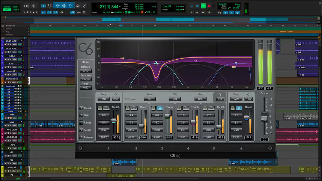 Waves C6 multibåndskompressor