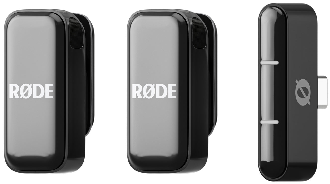 Røde Trådløs Mikro (Lightning, Sort)