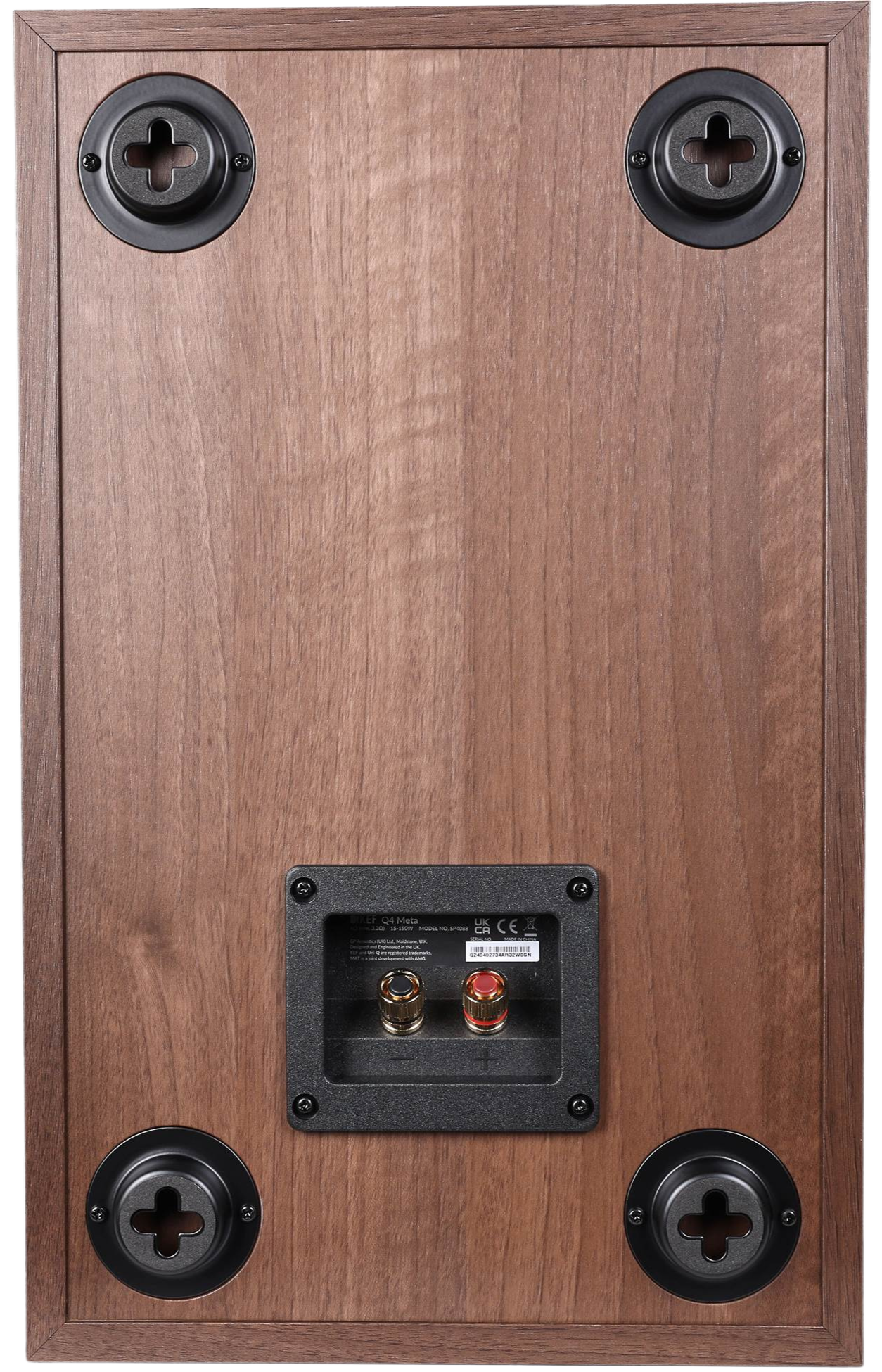 KEF Q4 Meta (Pair, Walnut)