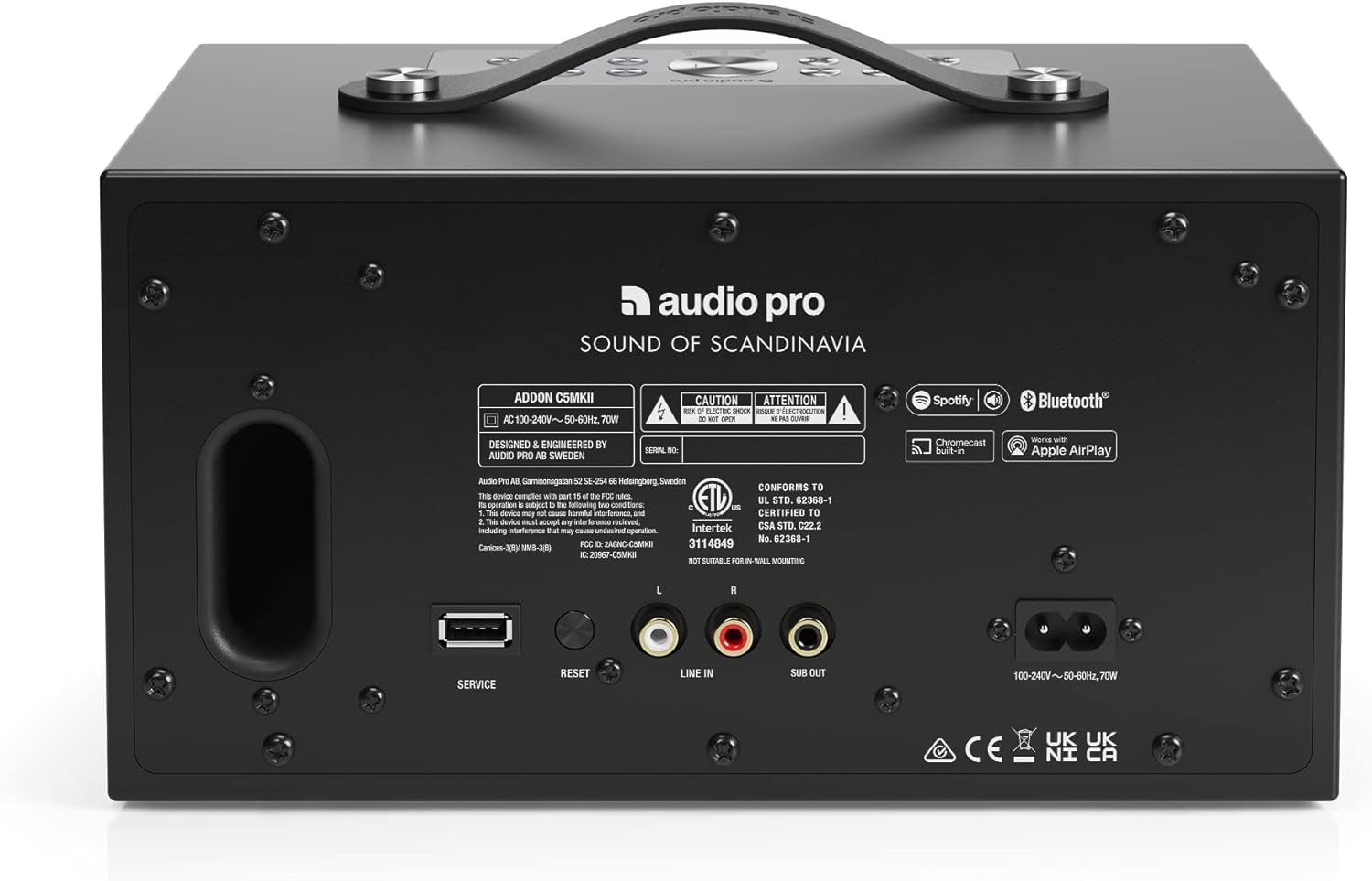 Audio Pro C5 MK2 (Sort)
