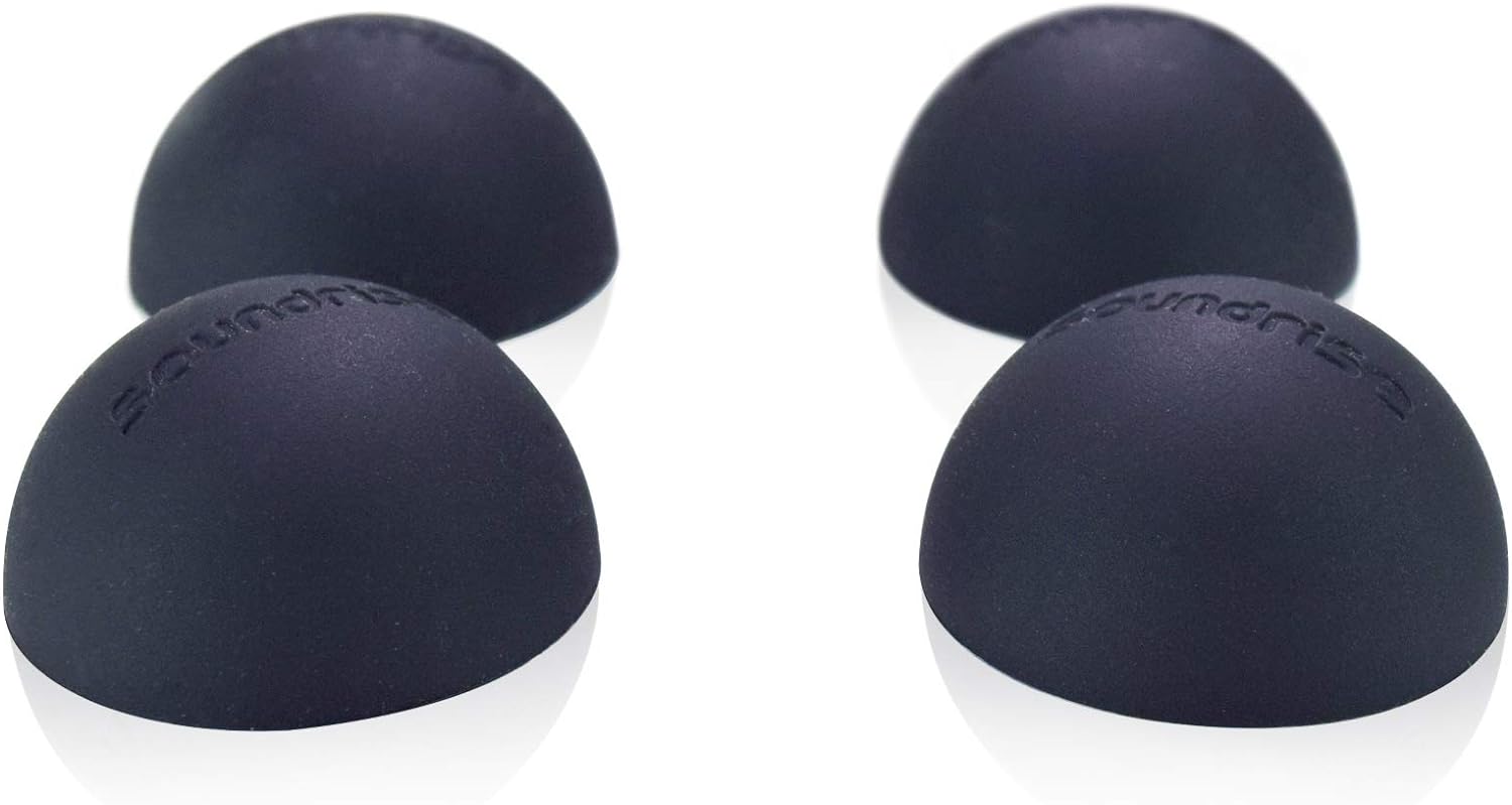 Soundrise DOMES 1.25" Class-A Silicone Vibration Isolation Pads Self-Adhesive (4 pcs.)