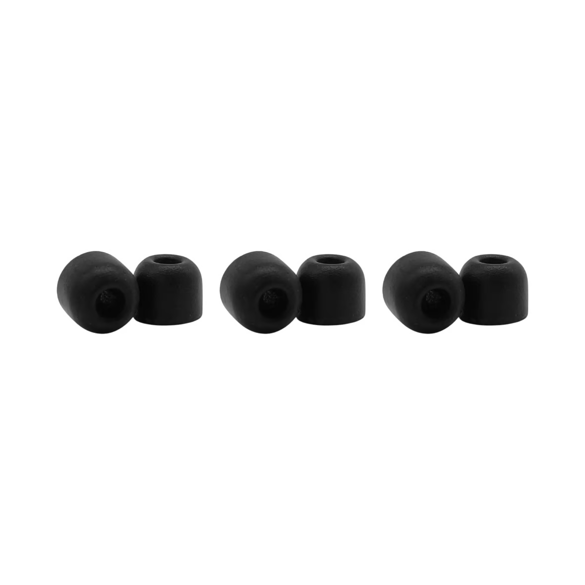 Shure EACYF1-6M Black Foam Sleeves (Medium, 3 Pair)
