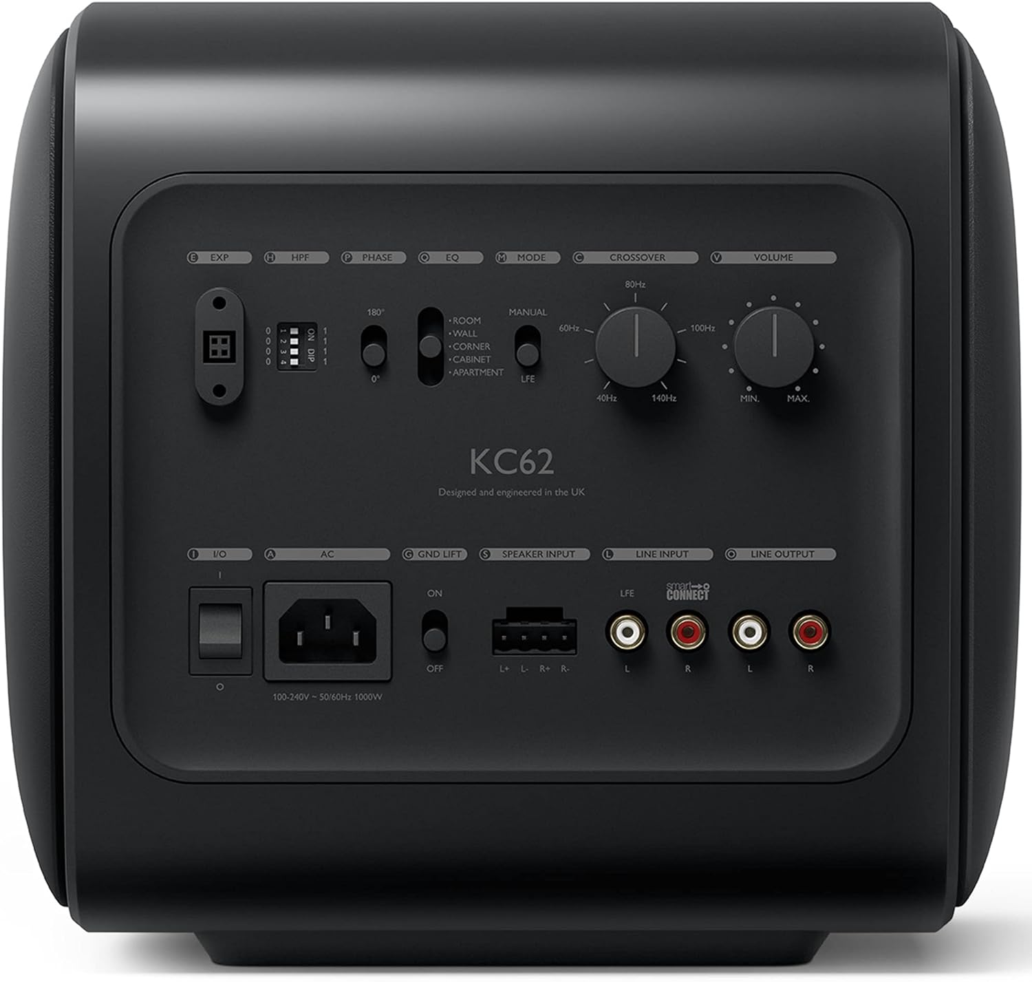 KEF KC62 Subwoofer (Sort) 