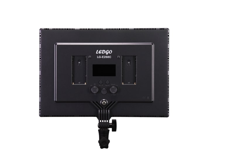 Ledgo LG-E268C 2 lyssæt m/stativ og taske