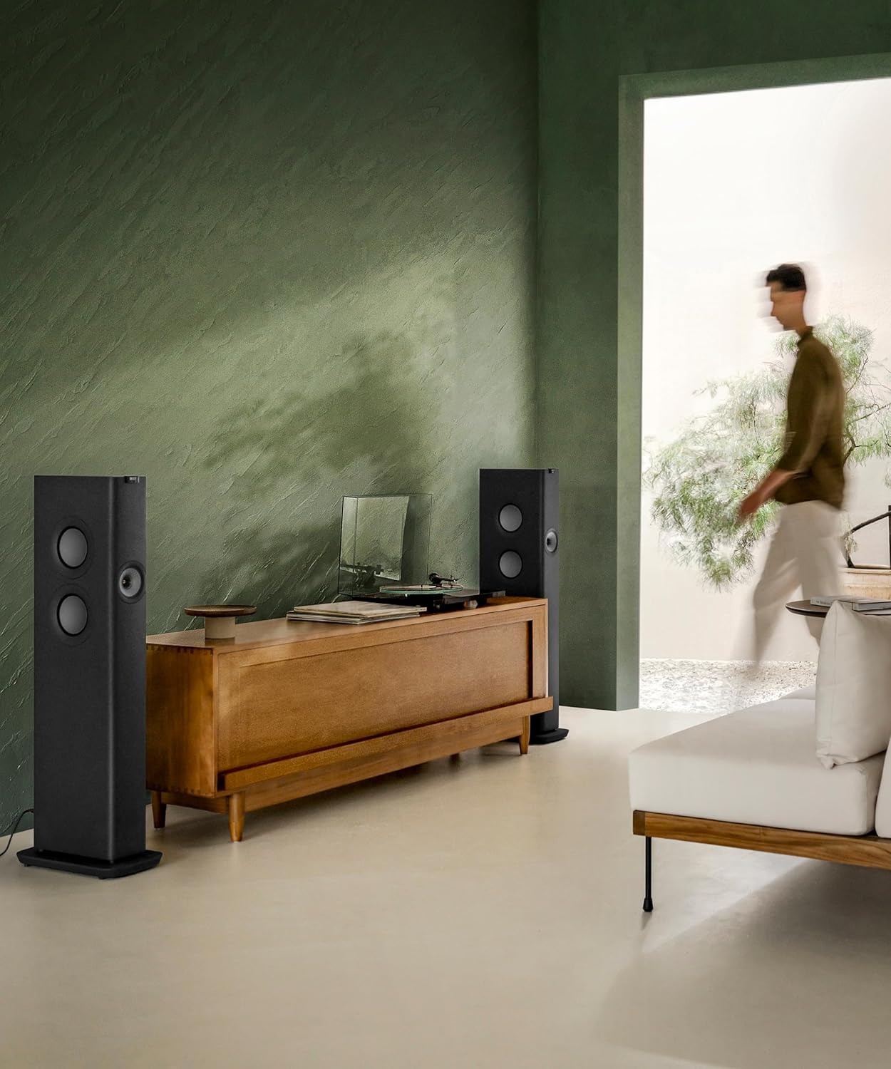 KEF LS60 Trådløs (Par, Kulsort)