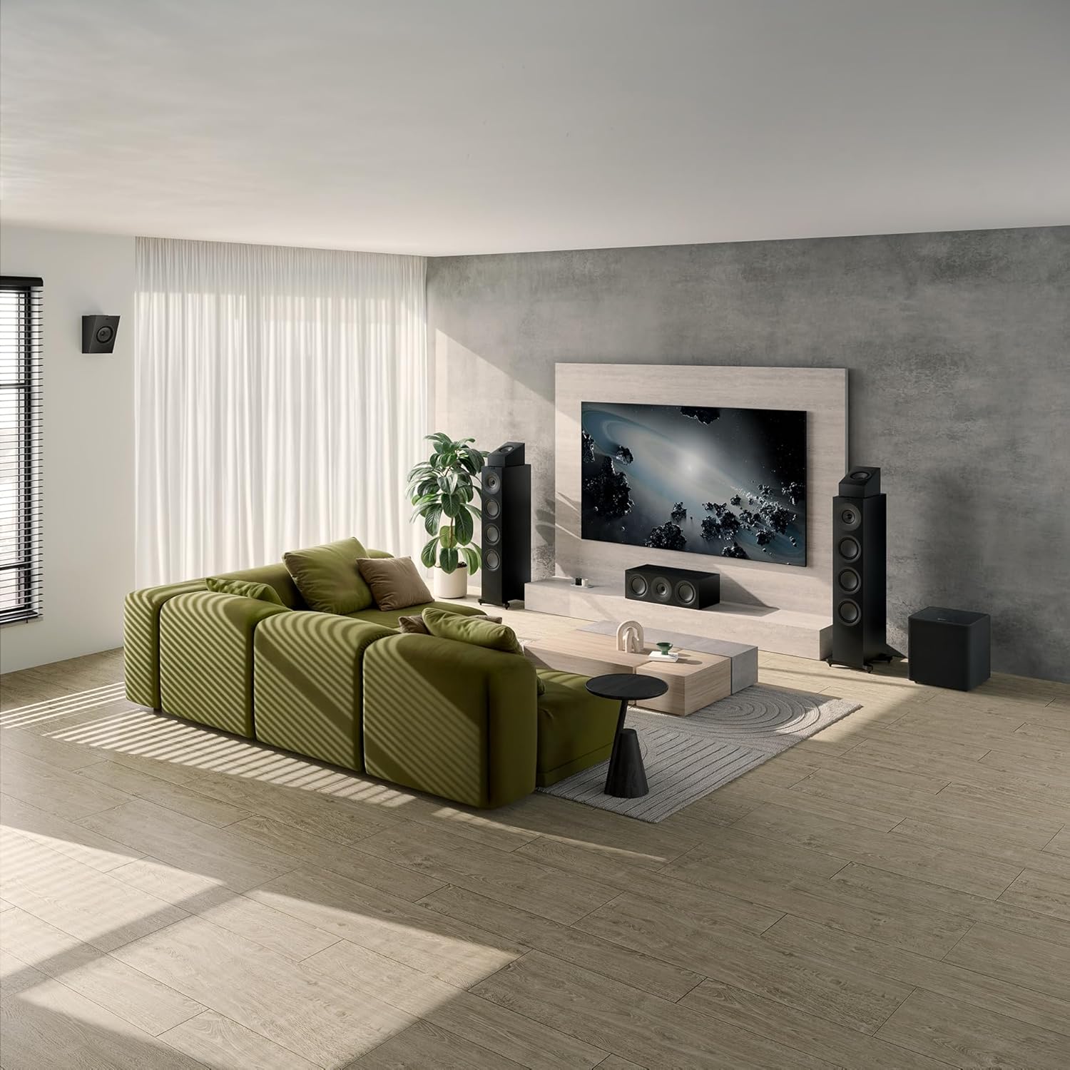 KEF Q8 Meta (Par, Satin Sort)