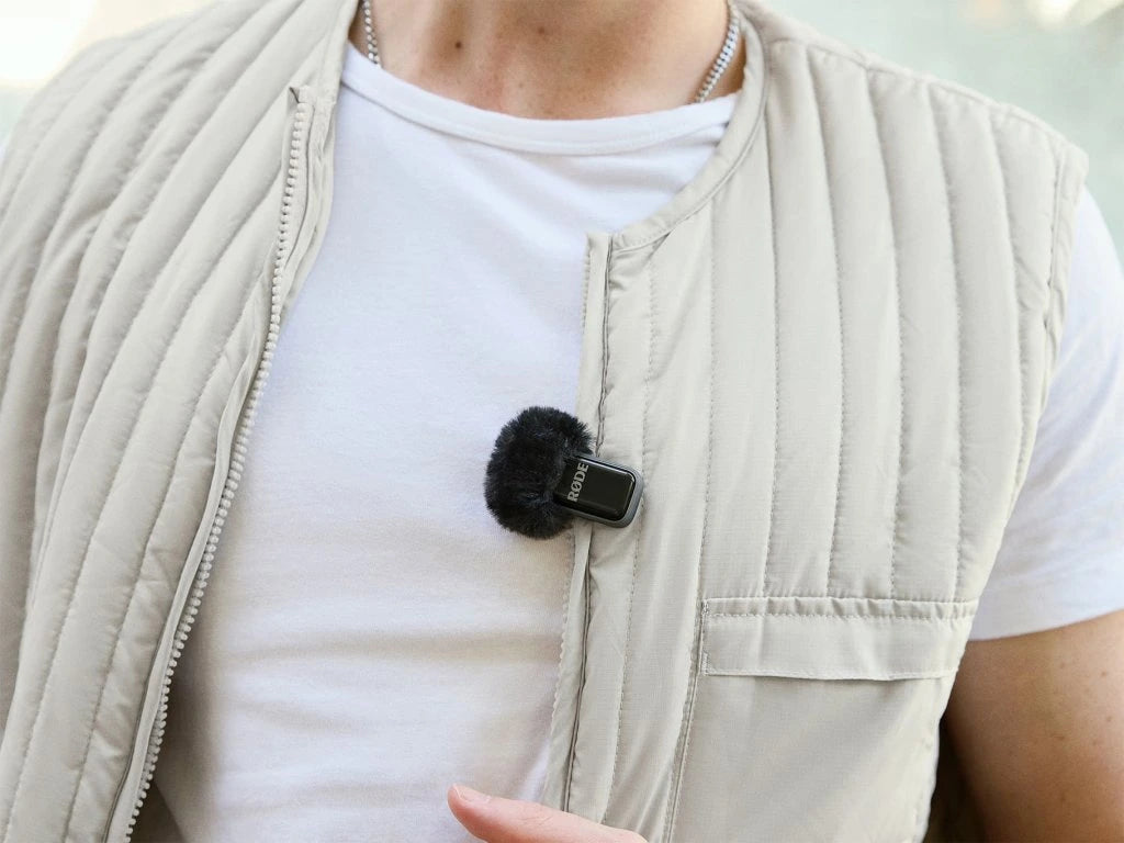 Røde Trådløs Mikro (Lightning, Sort)