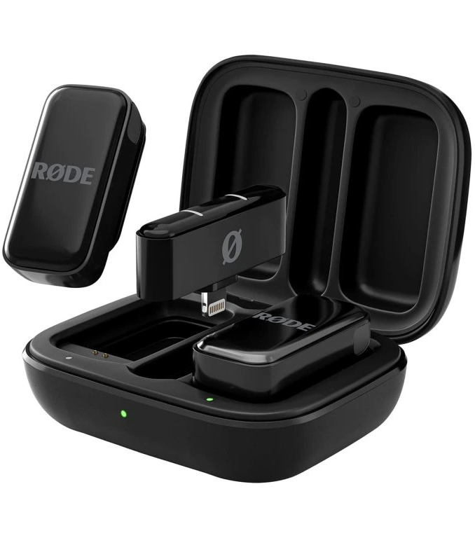 Røde Trådløs Mikro (Lightning, Sort)