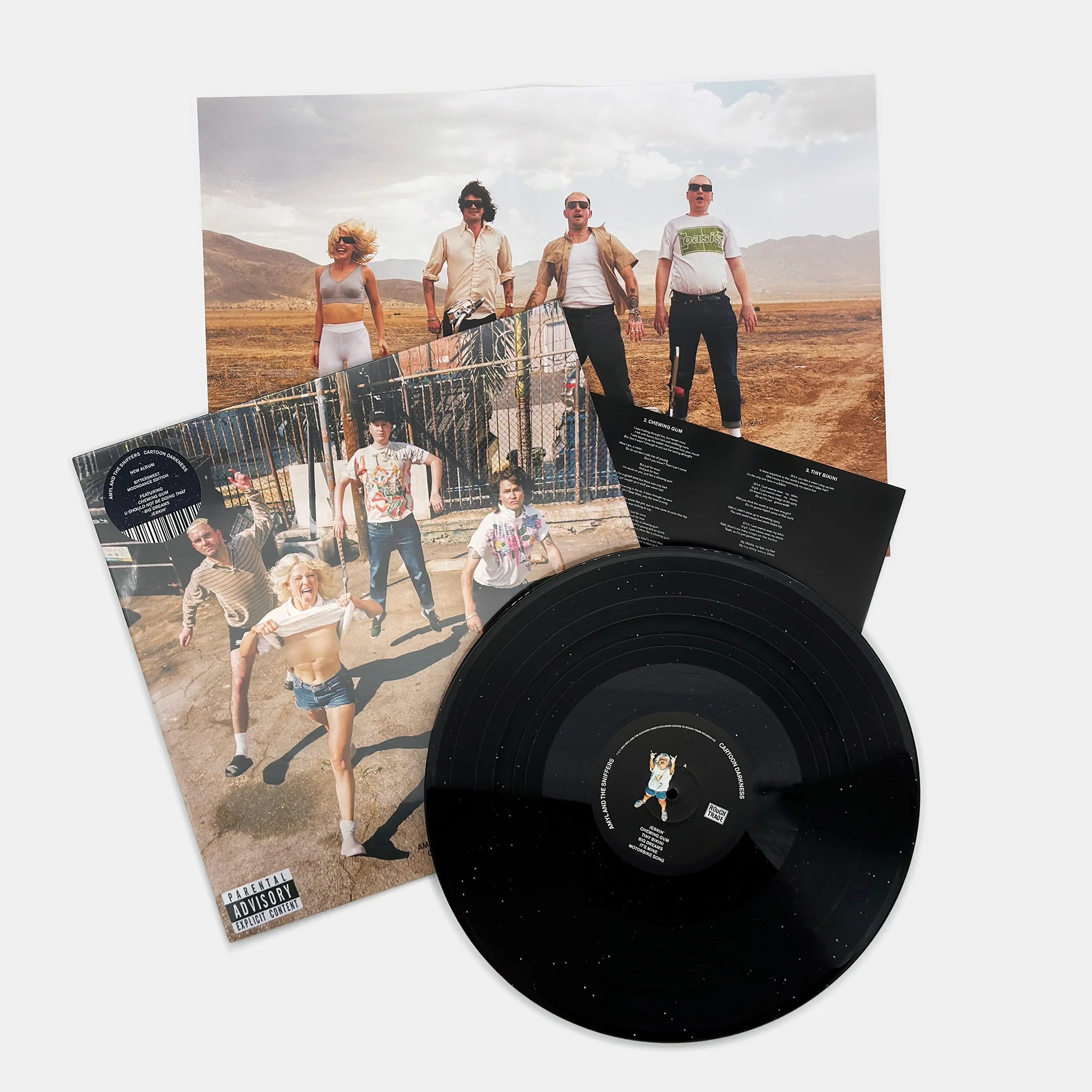 Amyl and The Sniffers - Cartoon Darkness (Sort) Vinyl LP