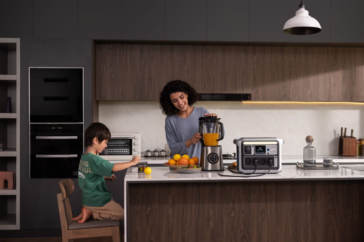 Anker Solix C1000X bærbar strømstation (1056Wh, 1800W)