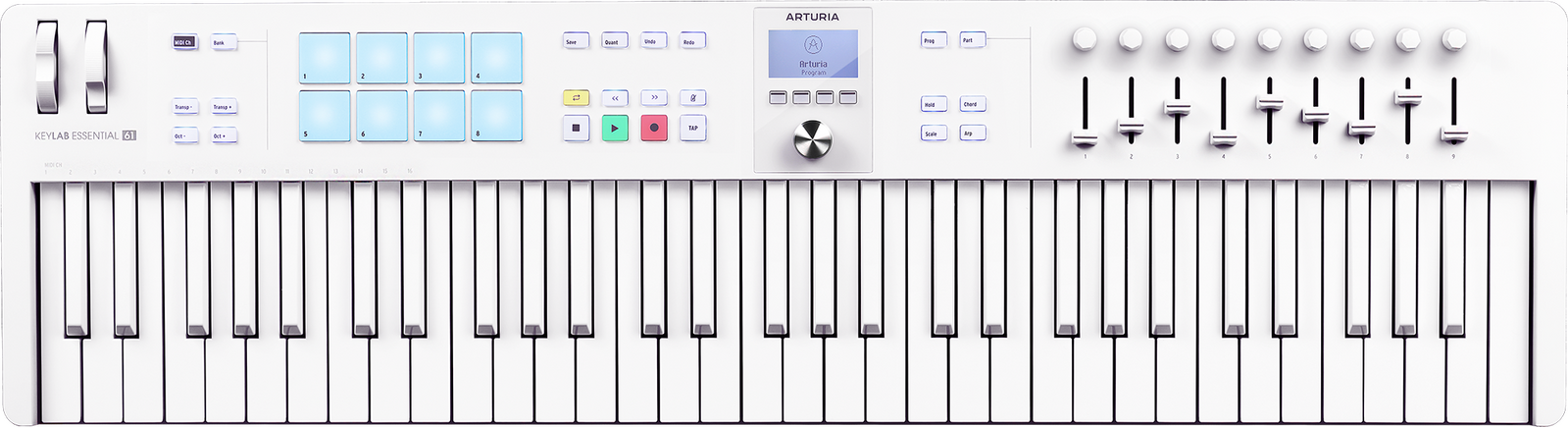 Arturia KeyLab Essential 61 MK3 (Alpine White)