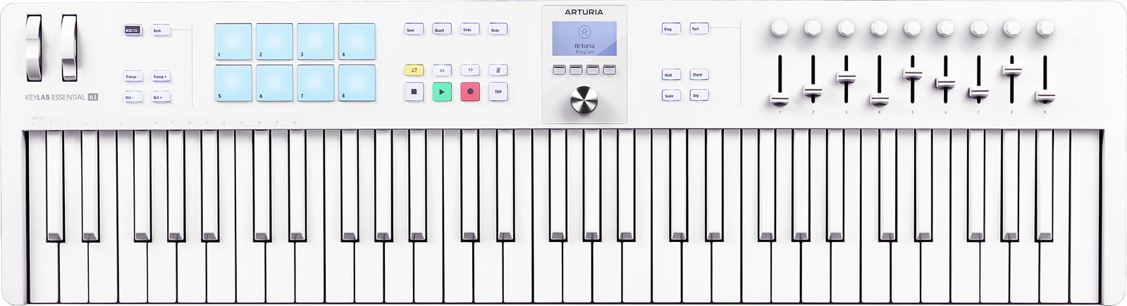 Arturia KeyLab Essential 61 MK3 (Sort)